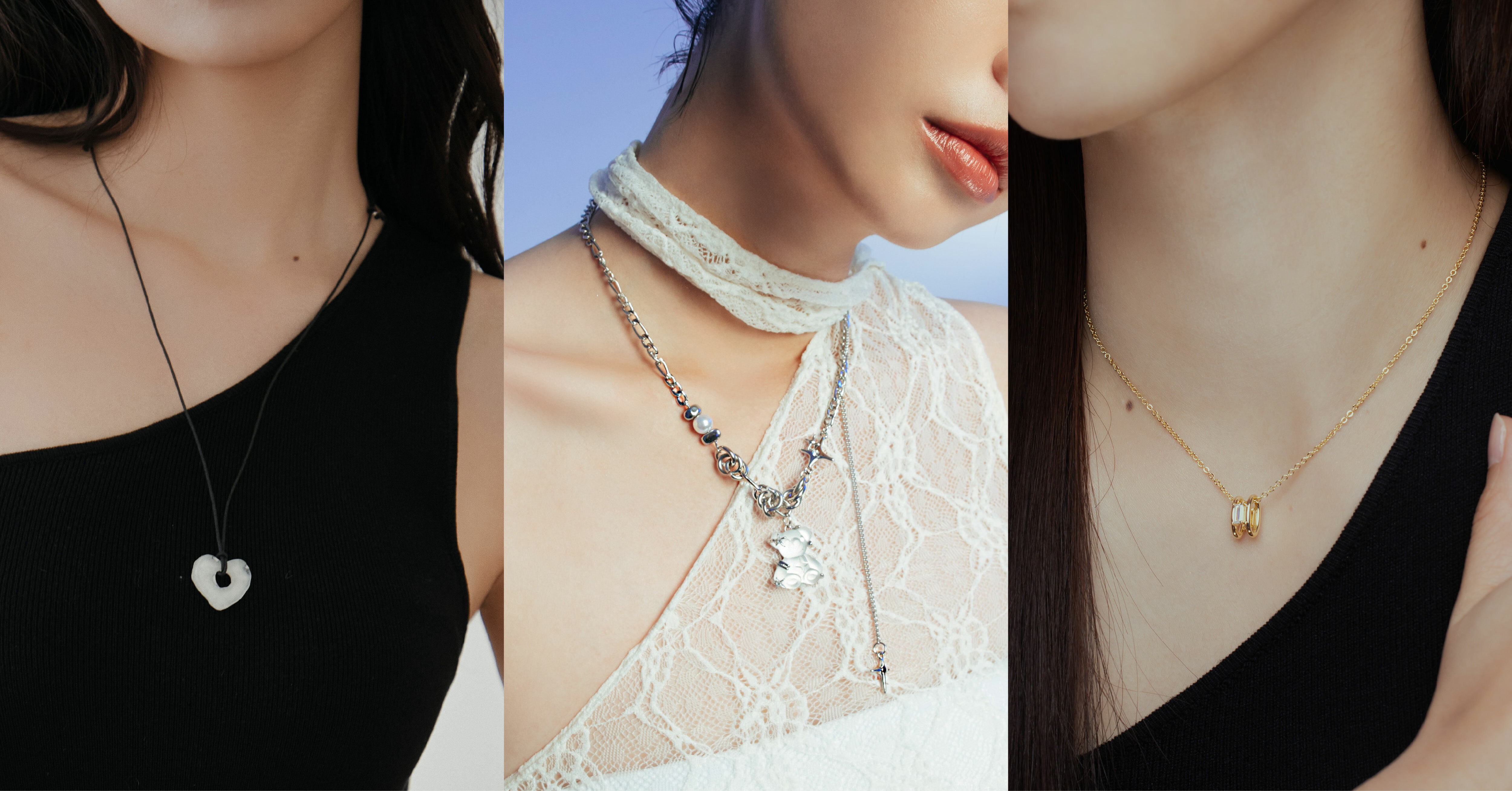 不同領口對應項鍊搭配公式一次學會