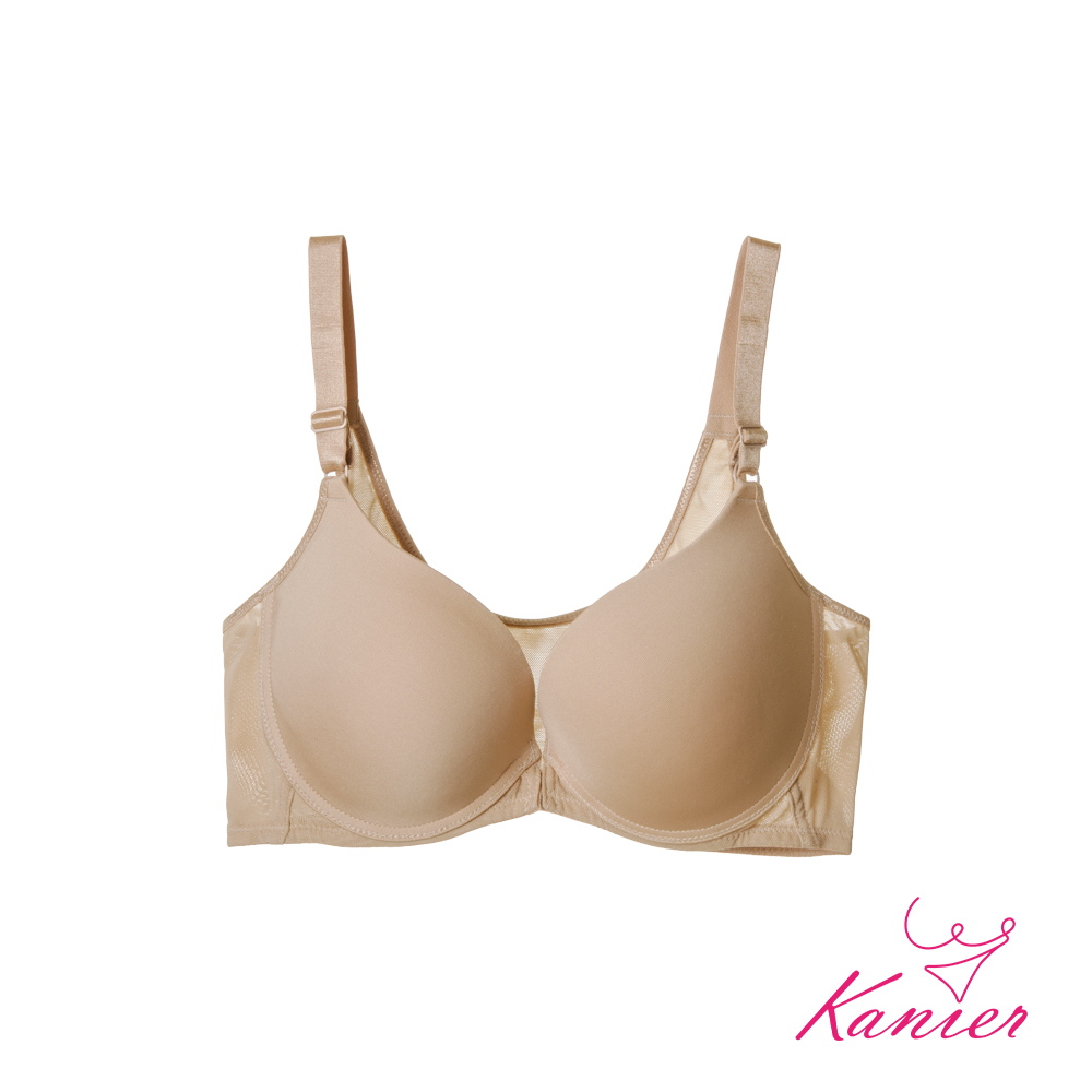 【Kanier卡妮兒】神秘戀人 小心機無痕美背前扣內衣【2596 奶茶膚 -B / C罩杯】