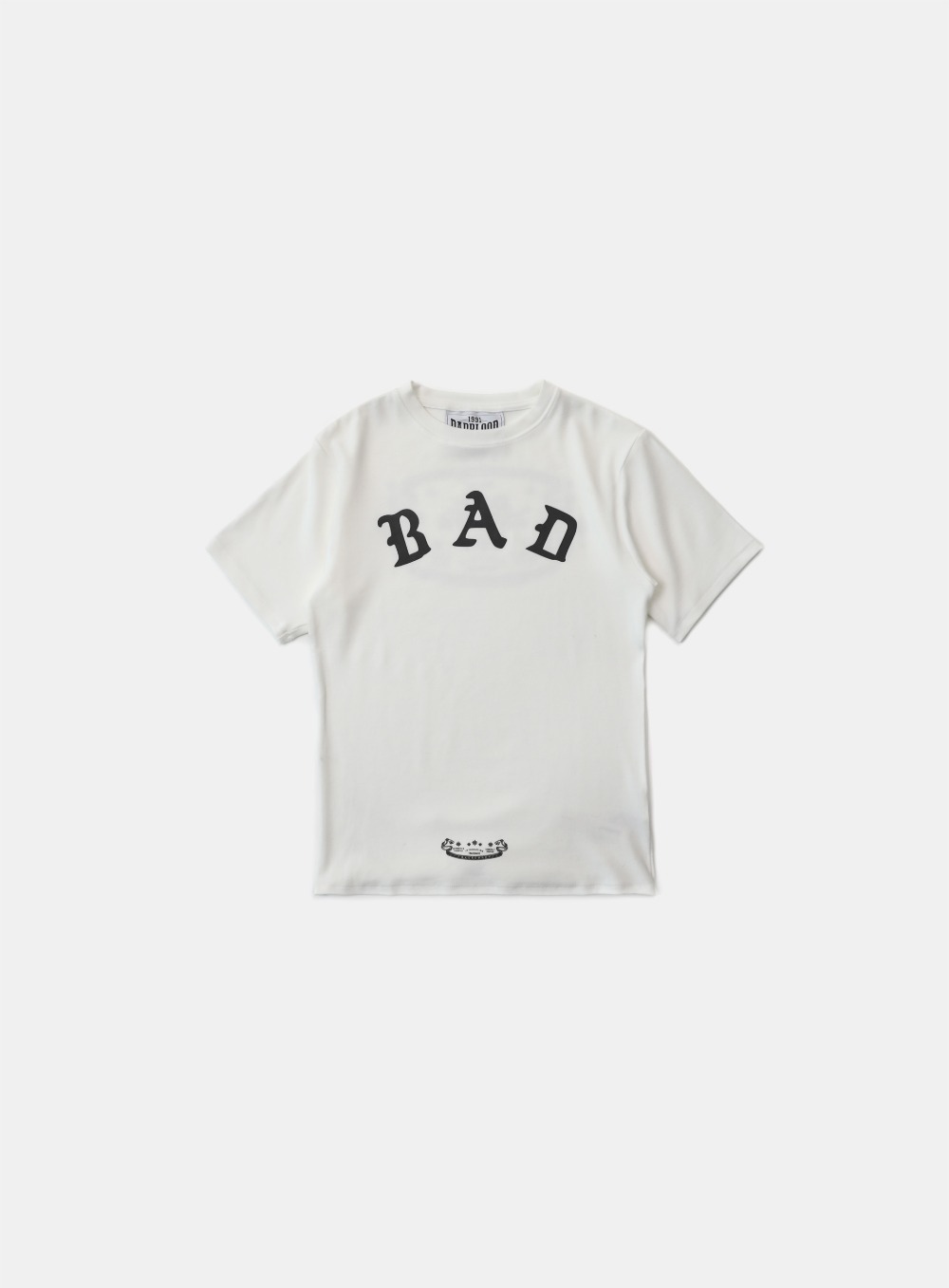 Bad Blood - Mystic Logo Jersey Short Sleeve Slim Fit (White)