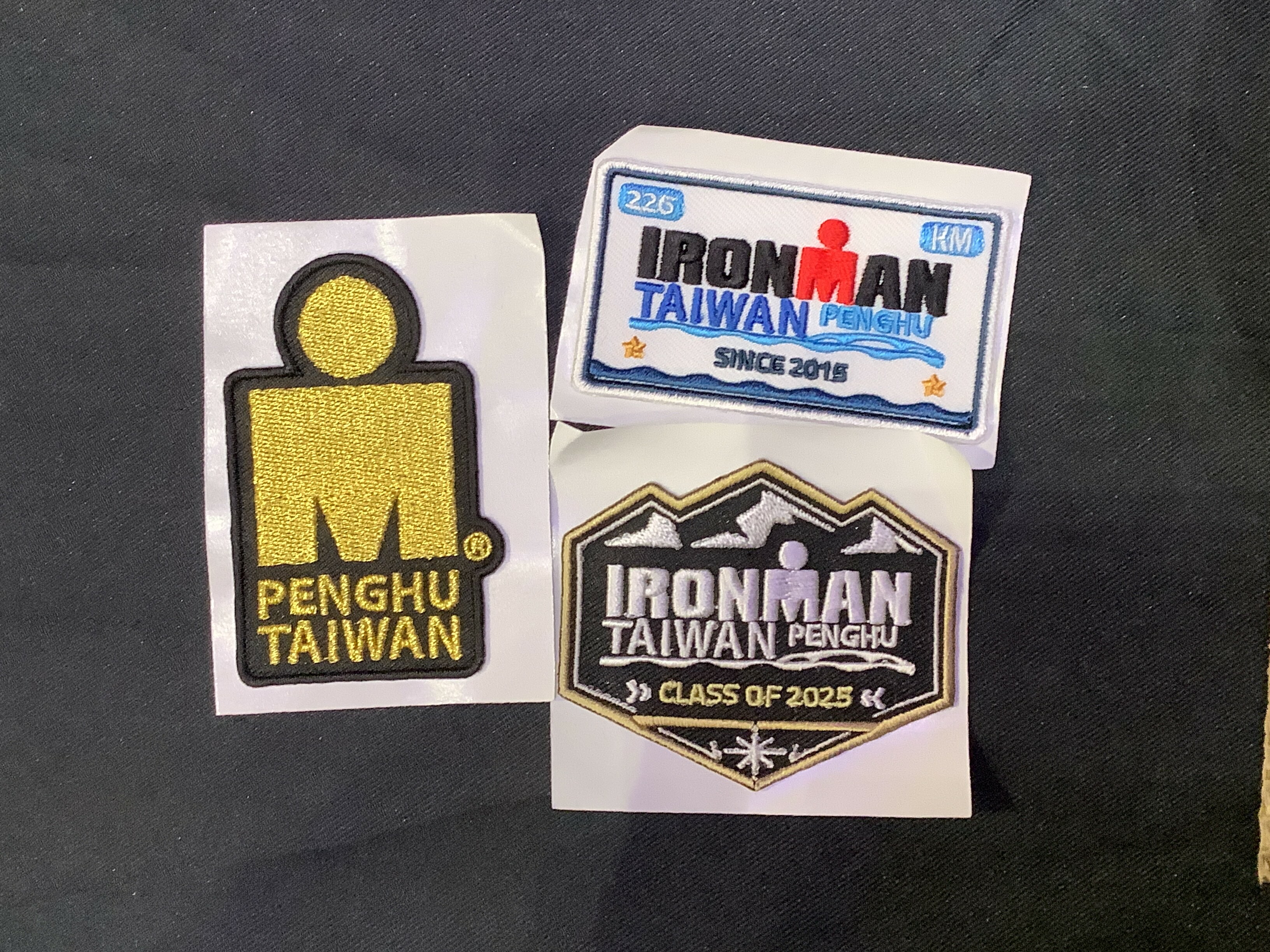 IM Penghu Velcro Embroidered Badge Hot Sticker