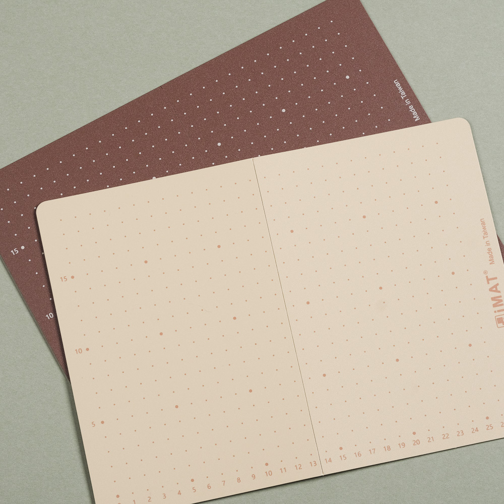 iMAT A4書型摺疊切割墊 雙色款 限量復古色｜iMAT 臺灣