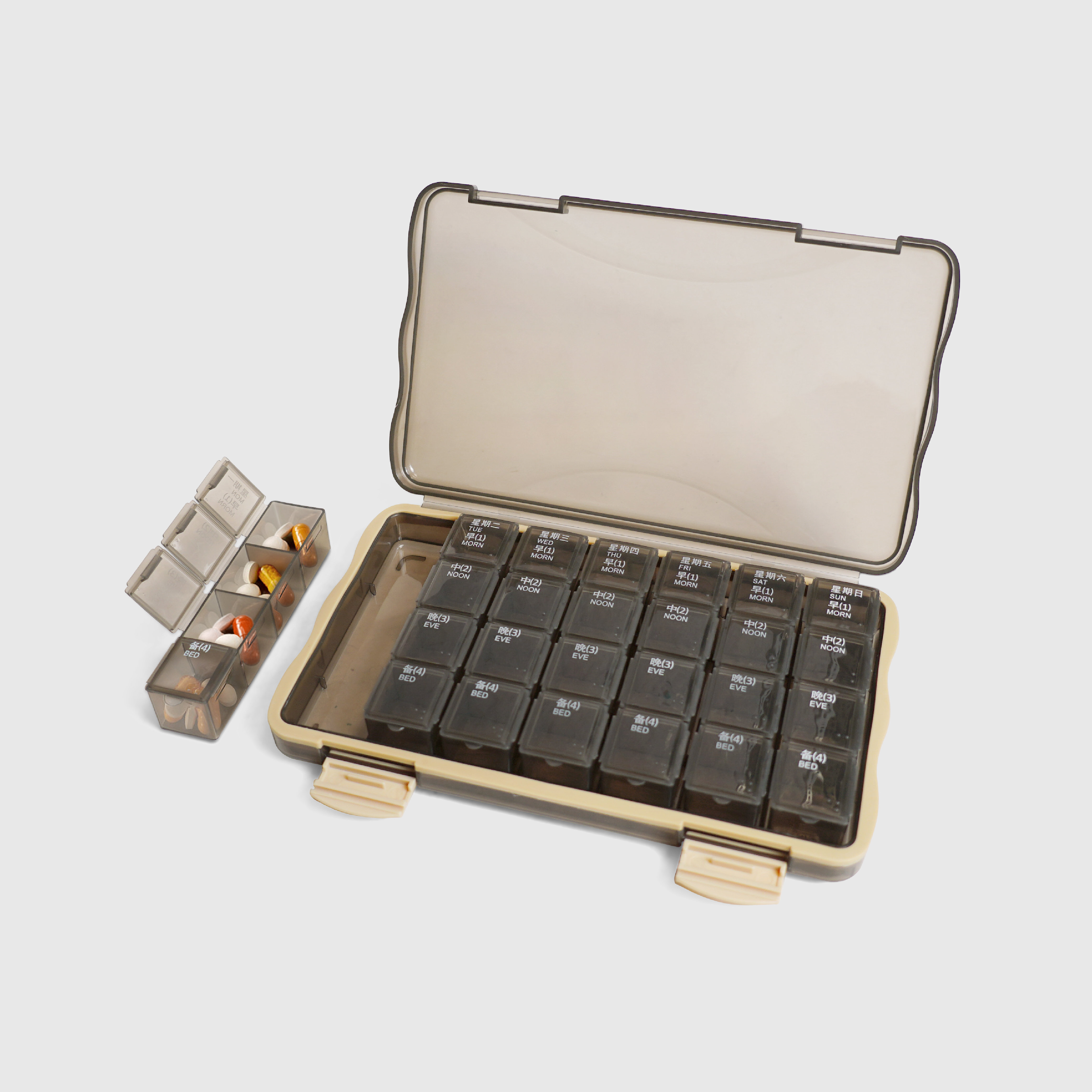 居家小物｜一星期28格藥盒