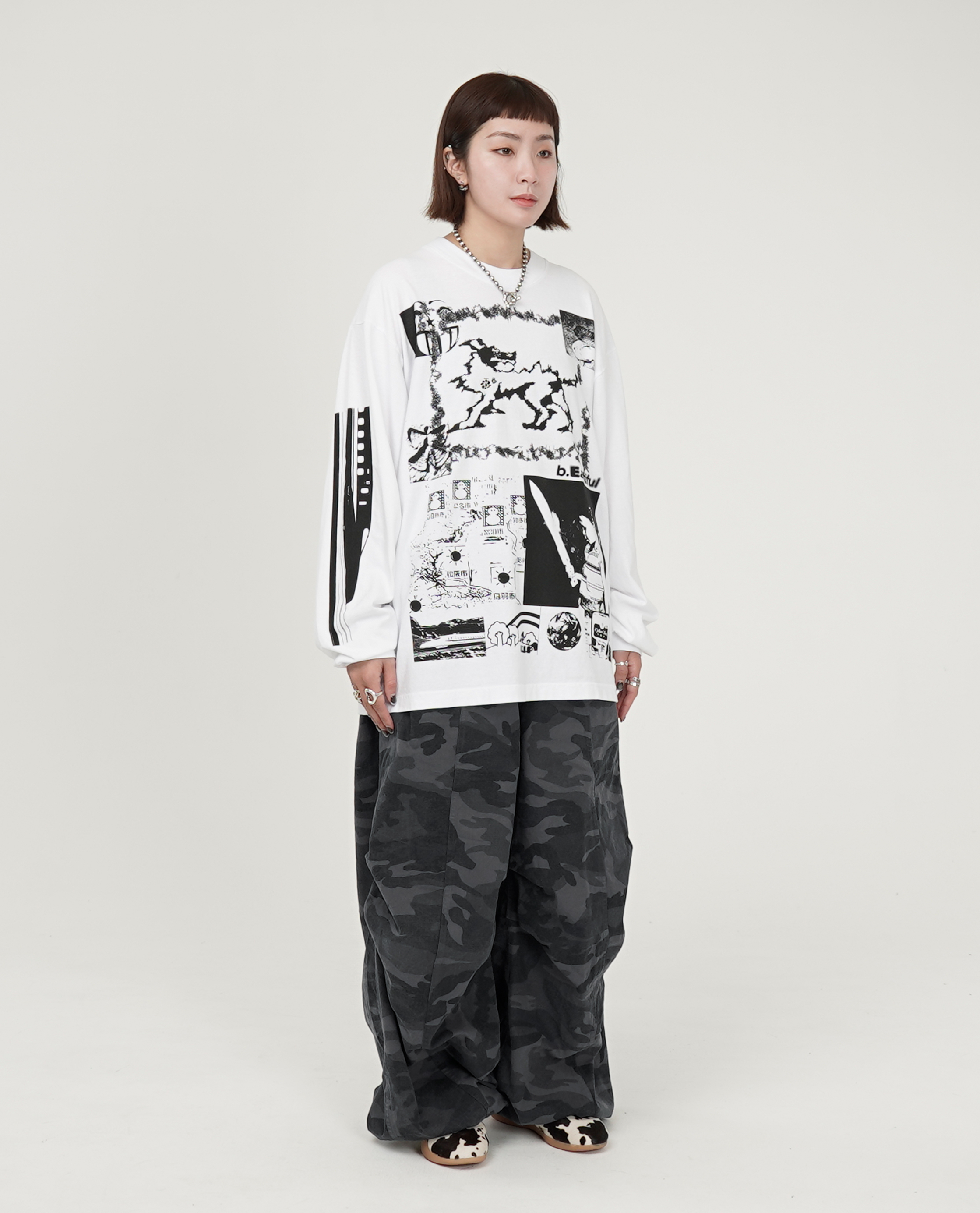 b.Eautiful x kiiro Shinkansen LS Shirt - 25SS