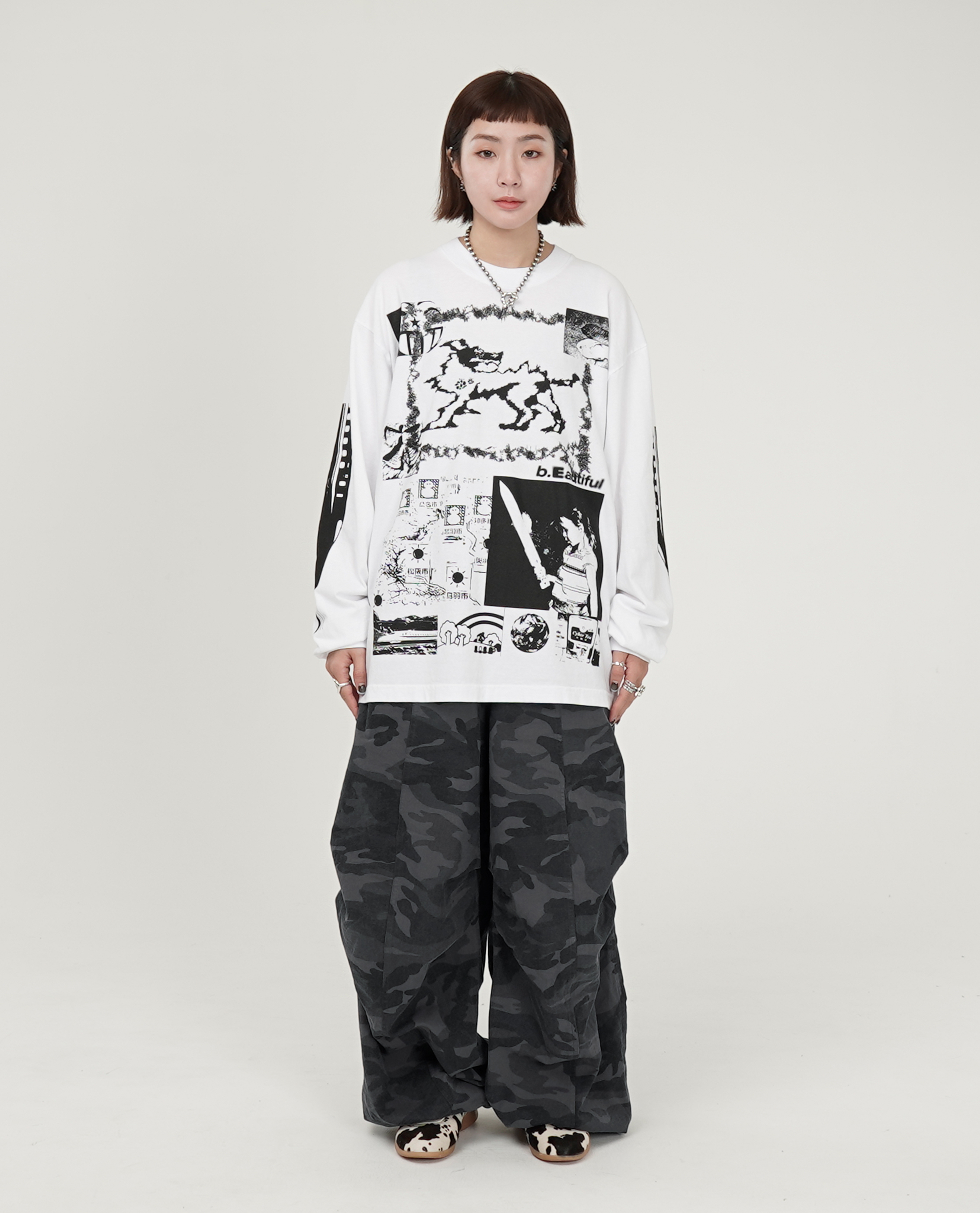 b.Eautiful x kiiro Shinkansen LS Shirt - 25SS