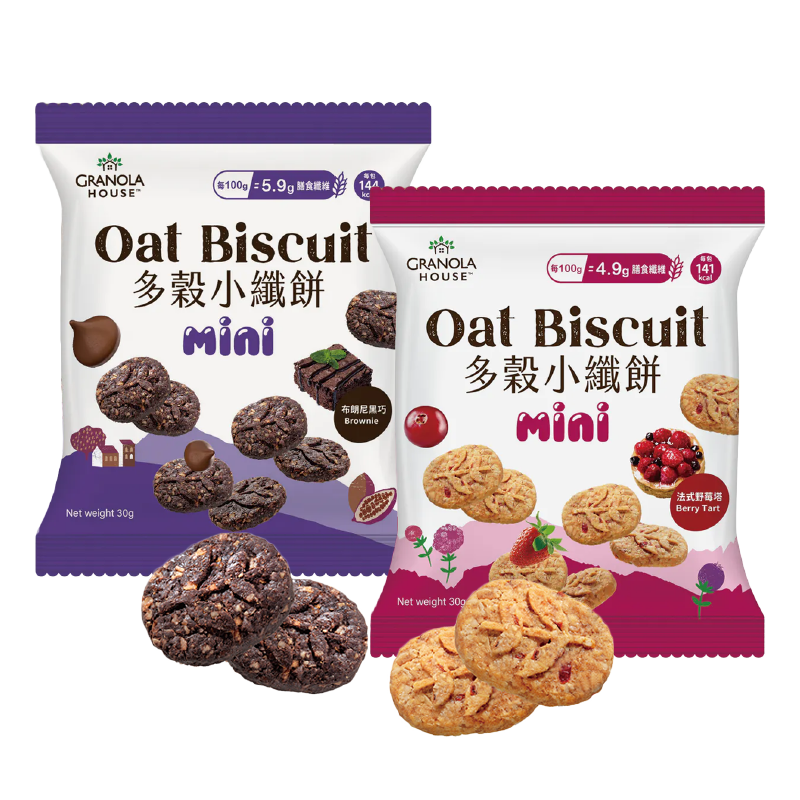宴麥森林 多穀小纖餅