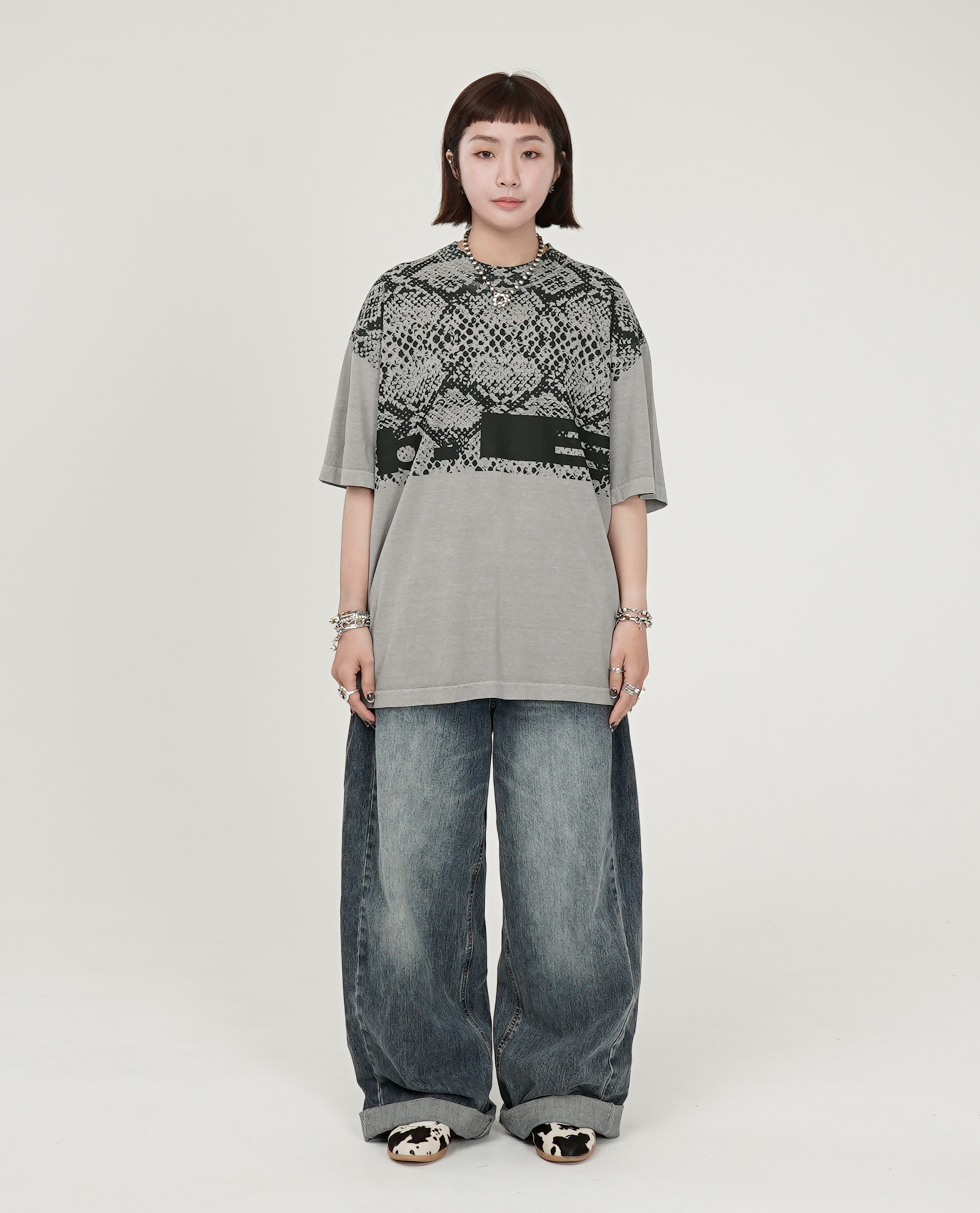 b.Eautiful Snake T-Shirt - 25SS