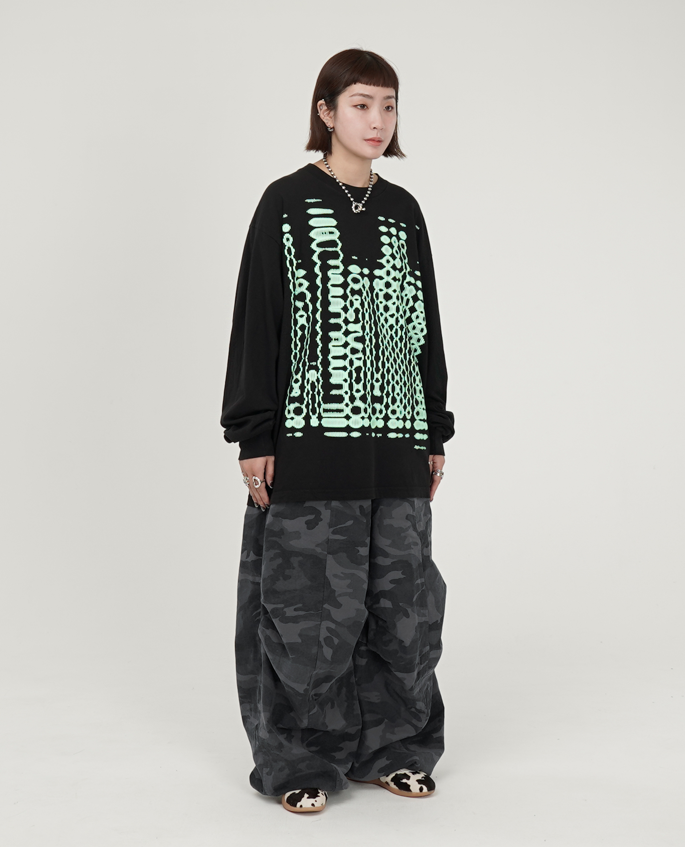 b.Eautiful Vapor Logo LS Shirt - 25SS