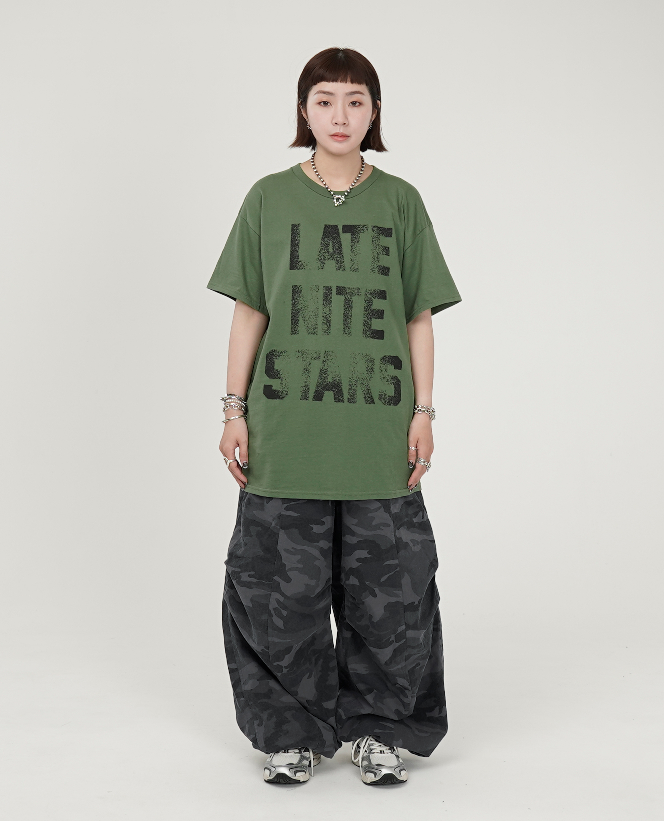 Late Nite Stars College Letter Tee - 25SS