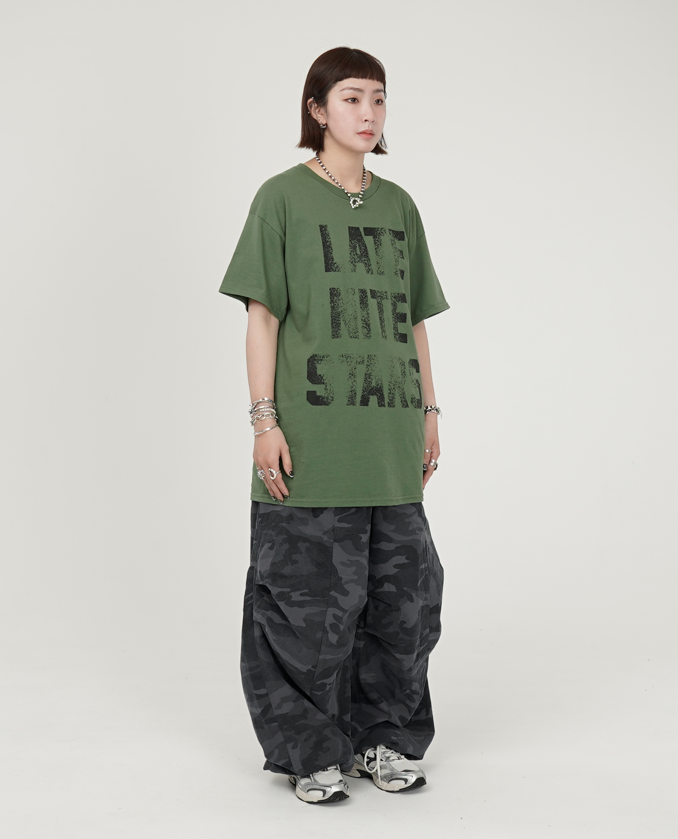 Late Nite Stars College Letter Tee - 25SS