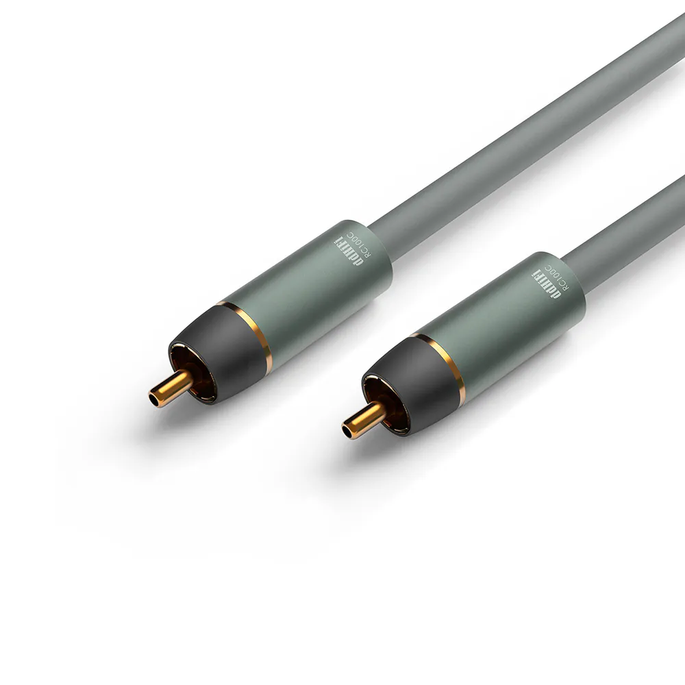 ddHiFi RC100C 單晶銅同軸RCA音源線 台灣總代理保固