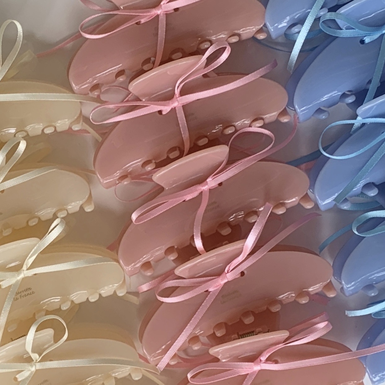 原彩帶法式小抓夾