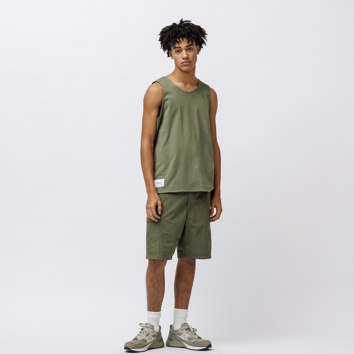 wtaps 25ss MUDDY / TANK TOP COTTON Lサイズ wtaps 25ss MUDDY / TANK TOP COTTON Lサイズ（WTAPS (ダブル