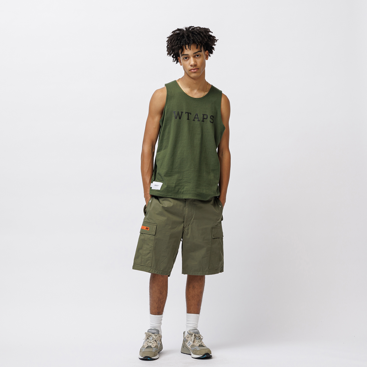 代購商品』2025SS WTAPS MUDDY / TANK TOP / COTTON 雙面穿背心251