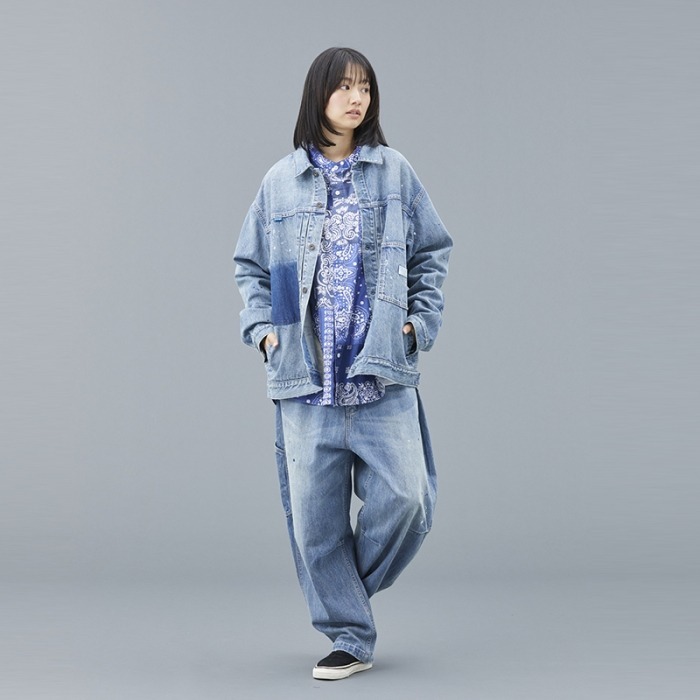 パンツ Liberaiders TRIBAL DENIM SARROUEL PANTS liberaiders - TRIBAL DENIM SARROUEL PANTS HW / ハード | Tempt