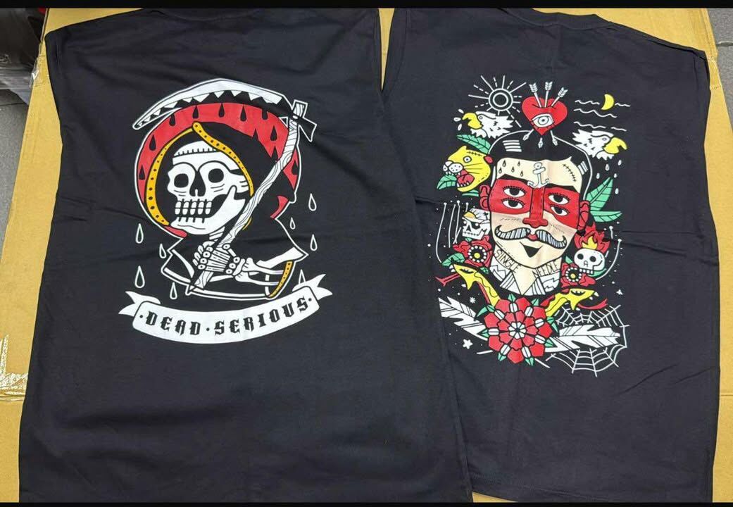 現貨 泰國前後印圖t-shirt 清貨價貨品，不設退換 (T4 T904）