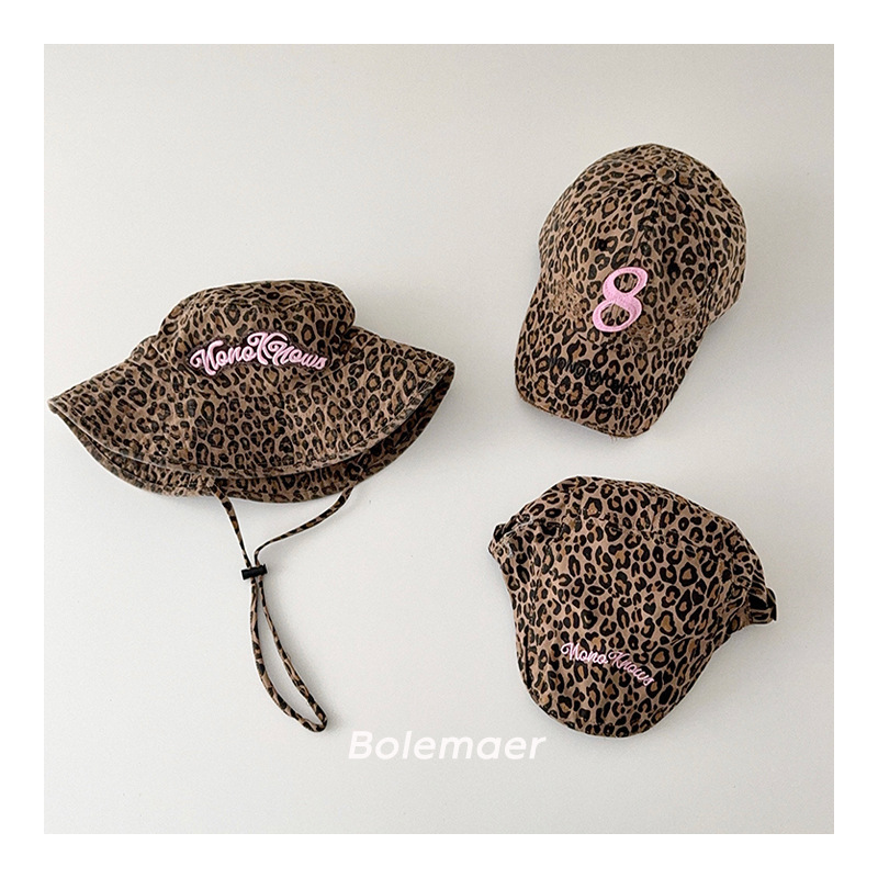 leopard print hat