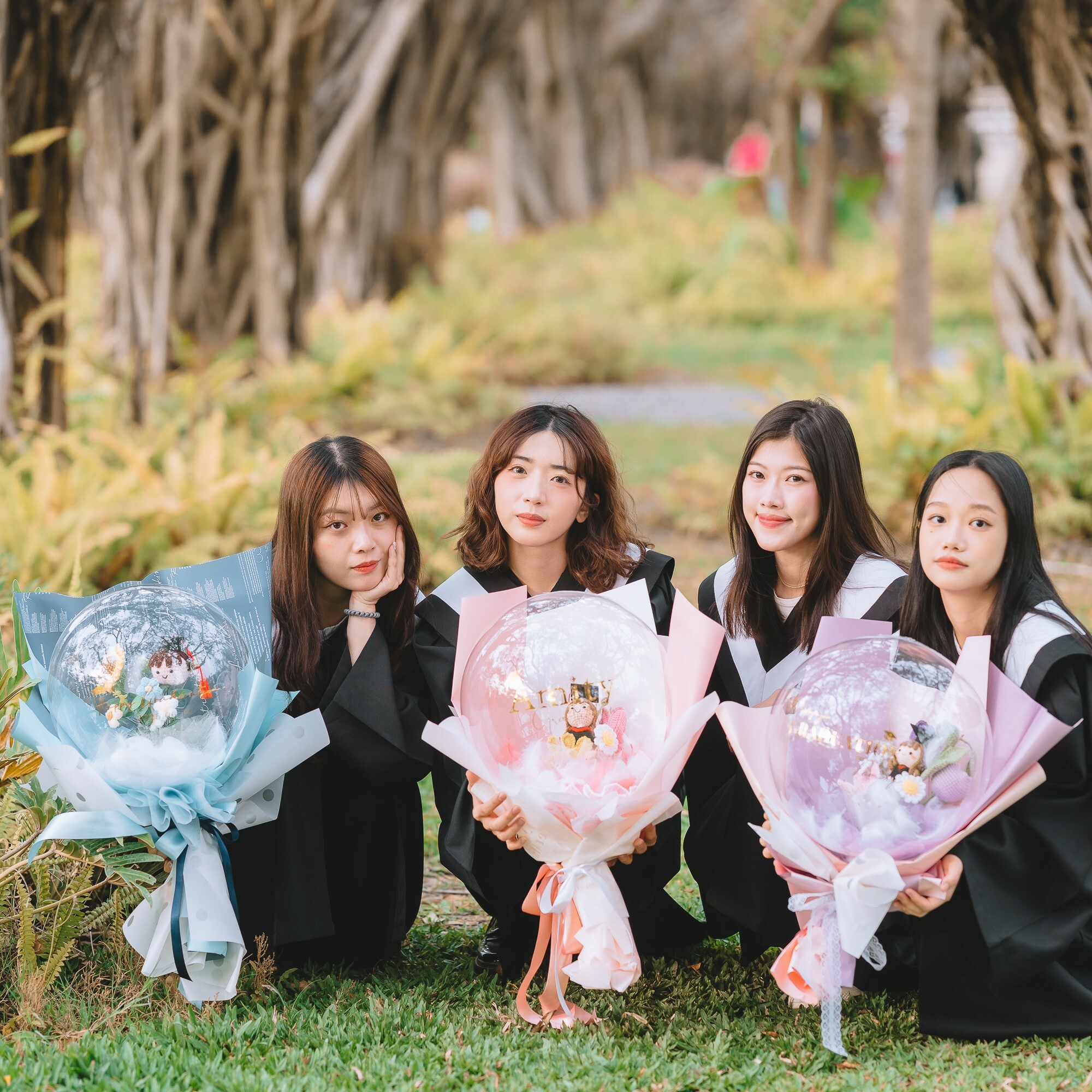 畢業單品丨水晶球花束