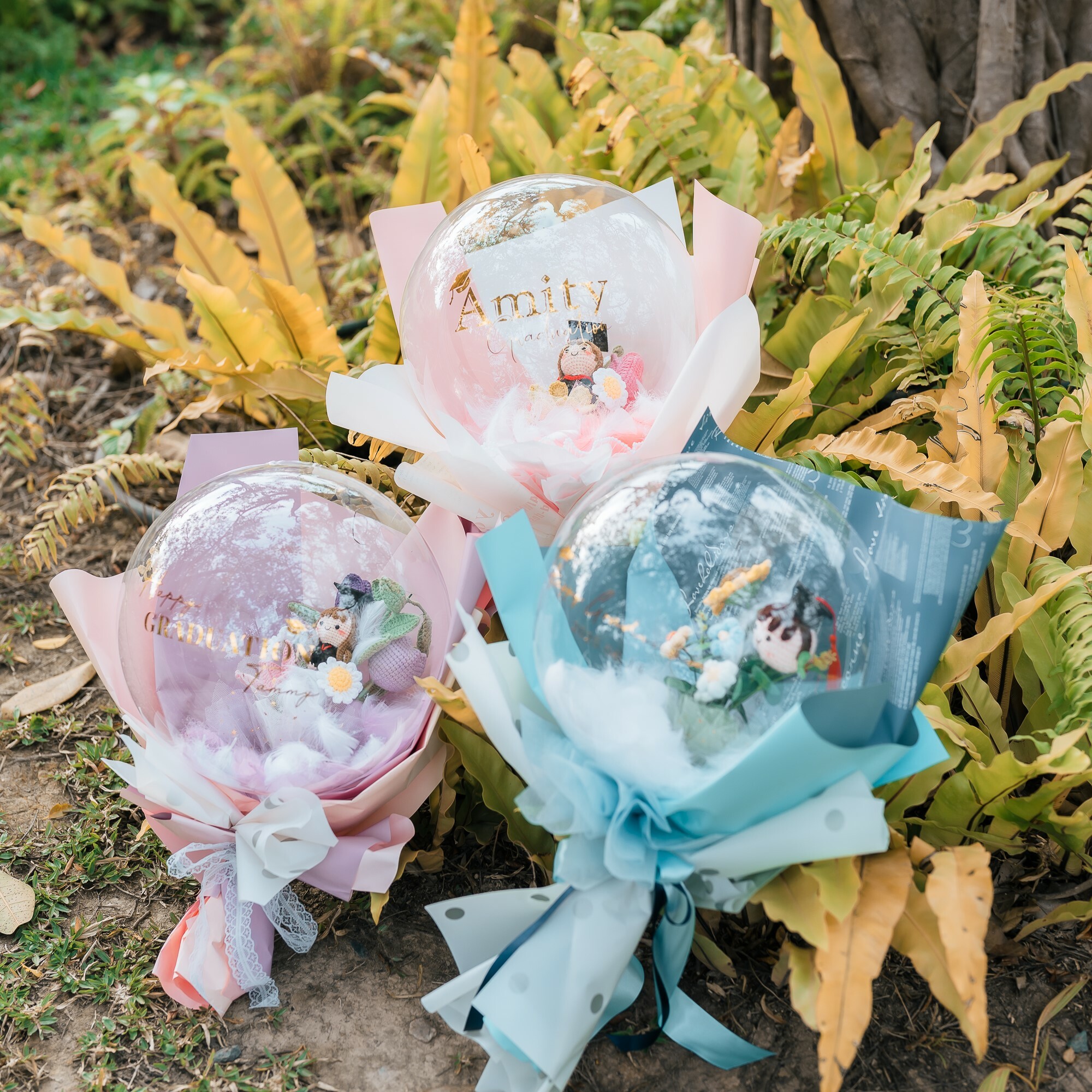 畢業單品丨水晶球花束