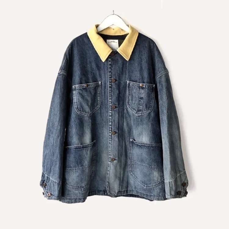 VISVIM SOCIAL SCULPTURE JUMBO COVERALL DMGD - SIZE 4 IN STOCK NOW (現貨發售中)
