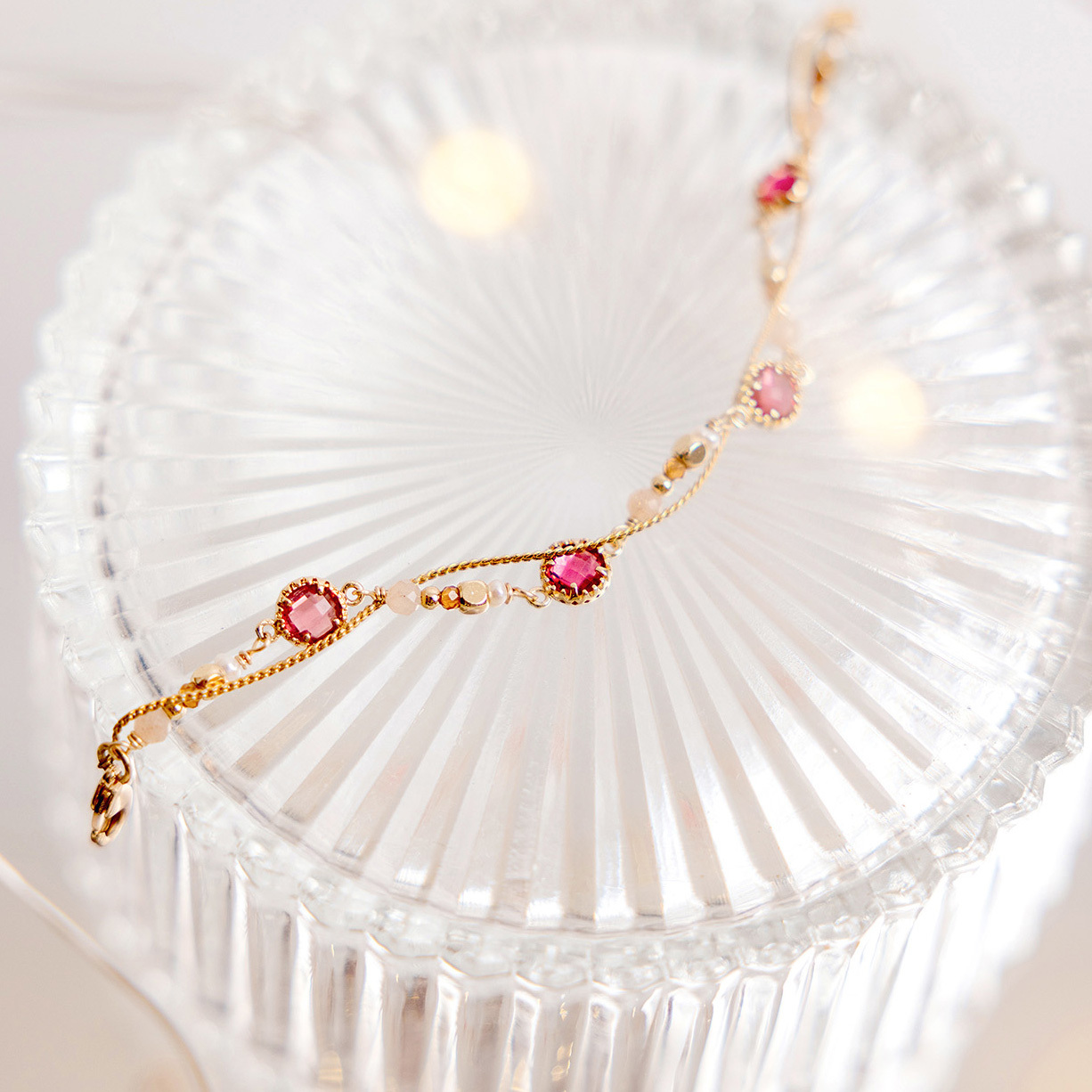 ｜防小人｜星夜裡的人 • 極光 – 太陽石 – 手鍊