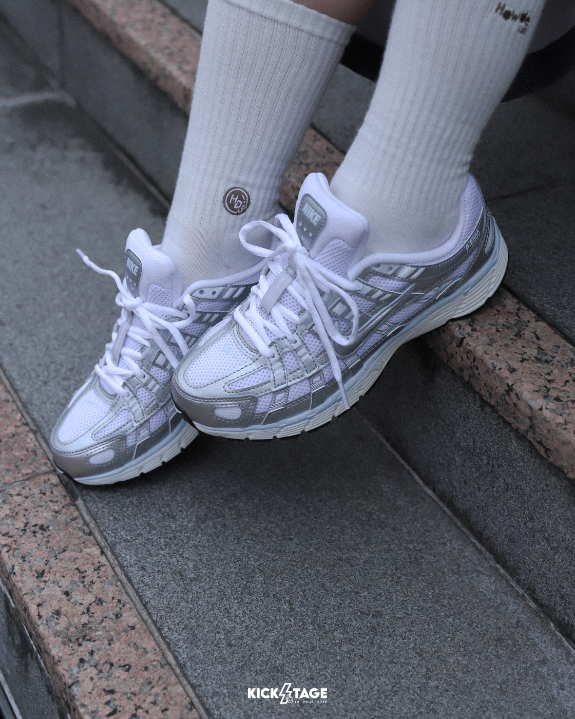 女鞋 NIKE P-6000 白銀 復古 透氣 運動 休閒 老爹鞋【BV1021-106】PP6