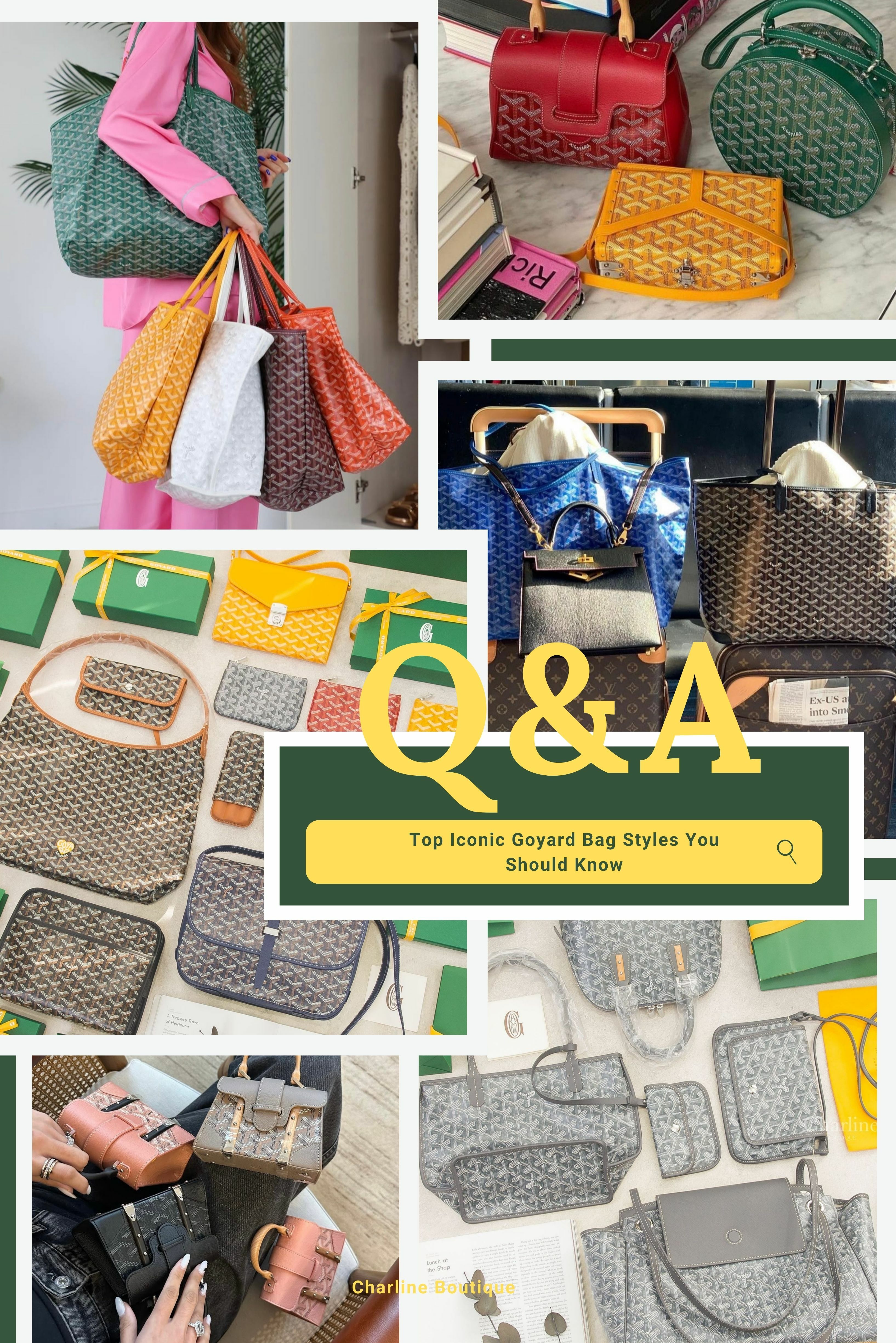Q2｜有哪些 Goyard 包款最經典？尺寸怎麼選？ Goyard 的包款種類雖不多，但個個經典耐看。以下是三大入門推薦： * Saint Louis 托特包（PM / GM）：最熱銷的經典款，輕盈、耐裝、附小包，實用性極高。 * Anjou Mini：雙面設計，一面帆布、一面皮革，質感與實用兼具，適合追求個性又想要低調的使用者。 * Sénat Pouch（XS～GM）：從卡夾大小到可以放 MacBook 的尺寸都有，能當手拿包，也能收納分類使用，是高實用性配件。 建議閱讀：終於擁有！小編的Goyard開箱：Anjou Mini Bag灰色款                     Goyard粉絲必看！Sénat手拿包大解析：從零錢包到手拿包，任君挑選                     時尚狂潮中的無敵王者！集顏值與實用於一身的美包：Goyard Tote Bag