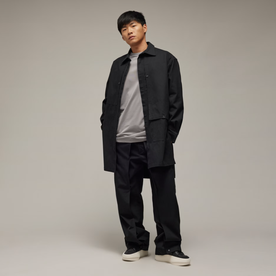 【 Y-3 WRKWR OVERSHIRT 工裝長袖襯衫 - 黑 】