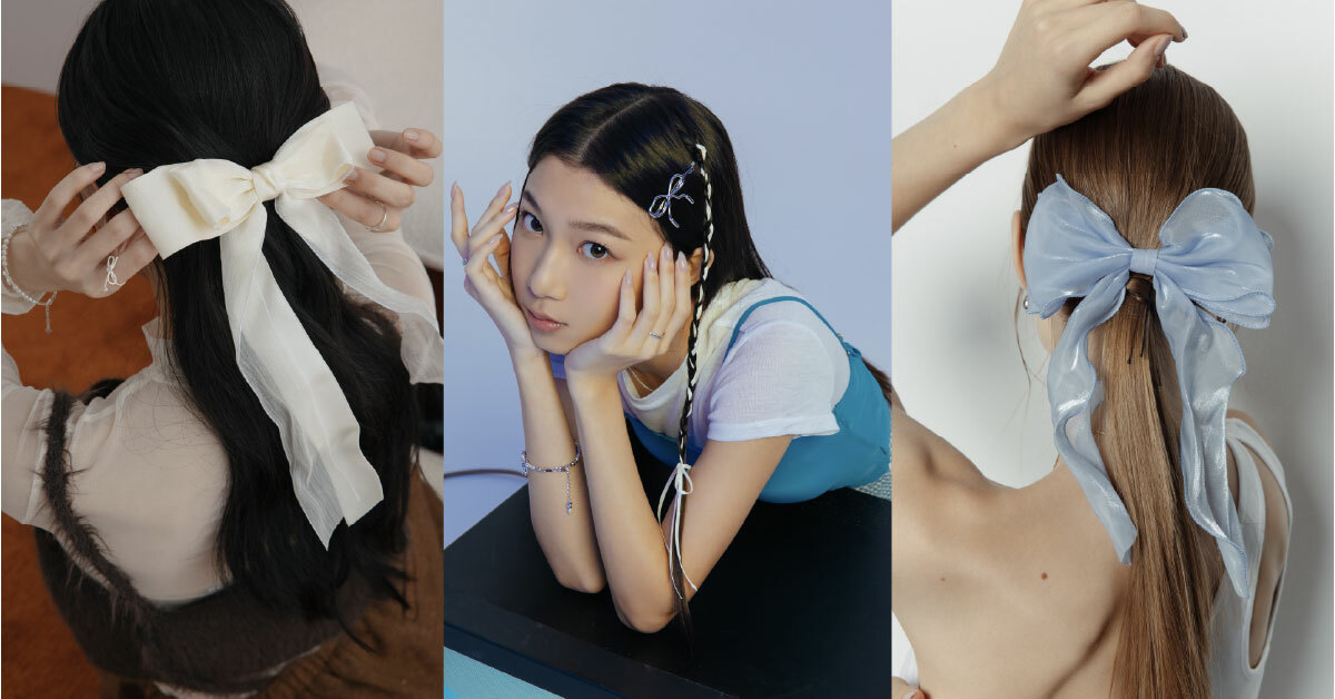 在今年2025年春夏的熱門趨勢，基本上延續著去年秋冬的流行元素，而在眾多元素中最受矚目的關鍵字便是緞帶以及蝴蝶結。說到這兩個浪漫元素，就不能不知道以緞帶跟蝴蝶結為主角的Cottagecore 風潮。