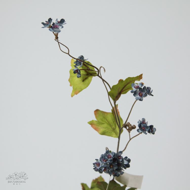 人造花 啤酒花 藍