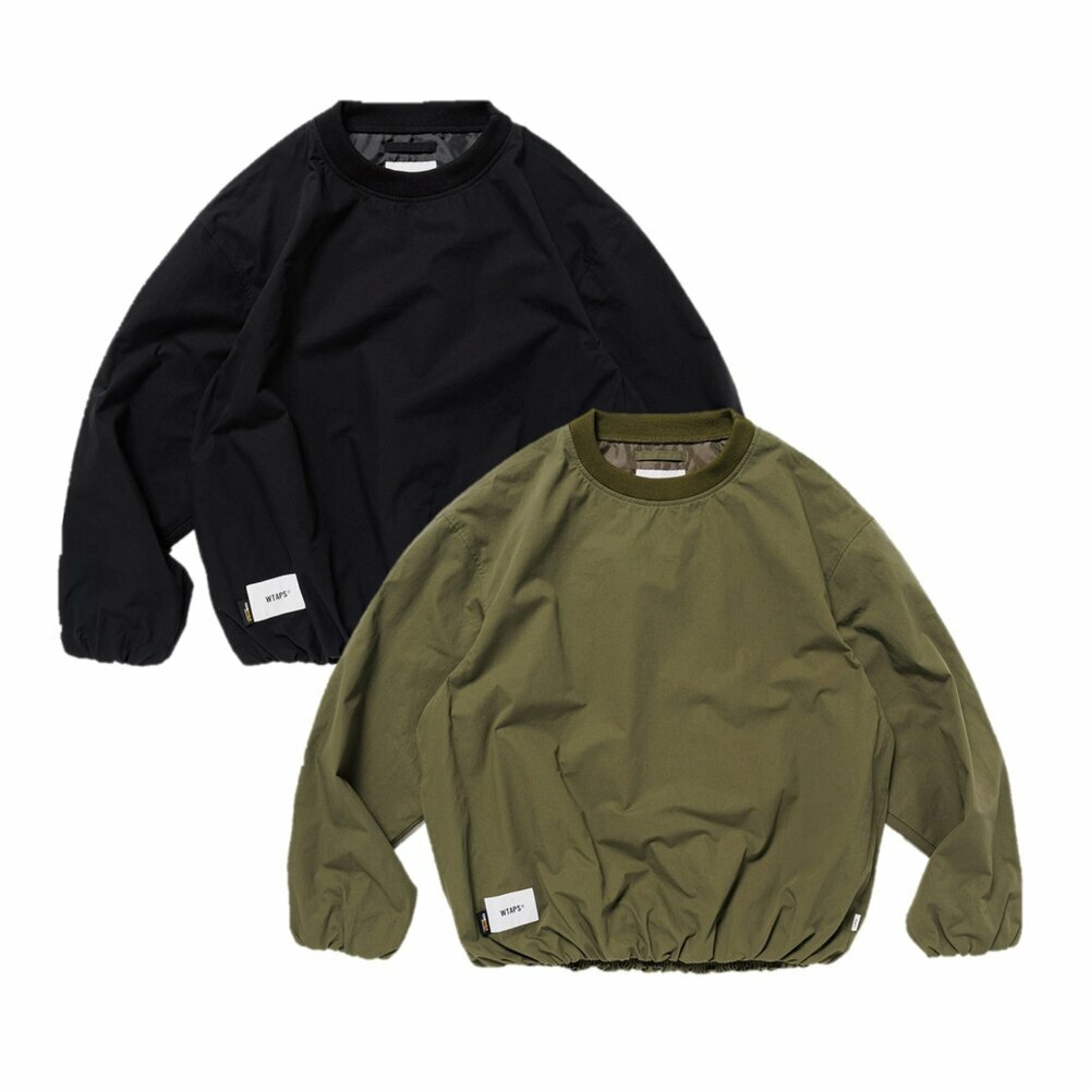Wtaps Smock jacket 防潑水風衣 黑/軍綠 251WVDT-JKM02