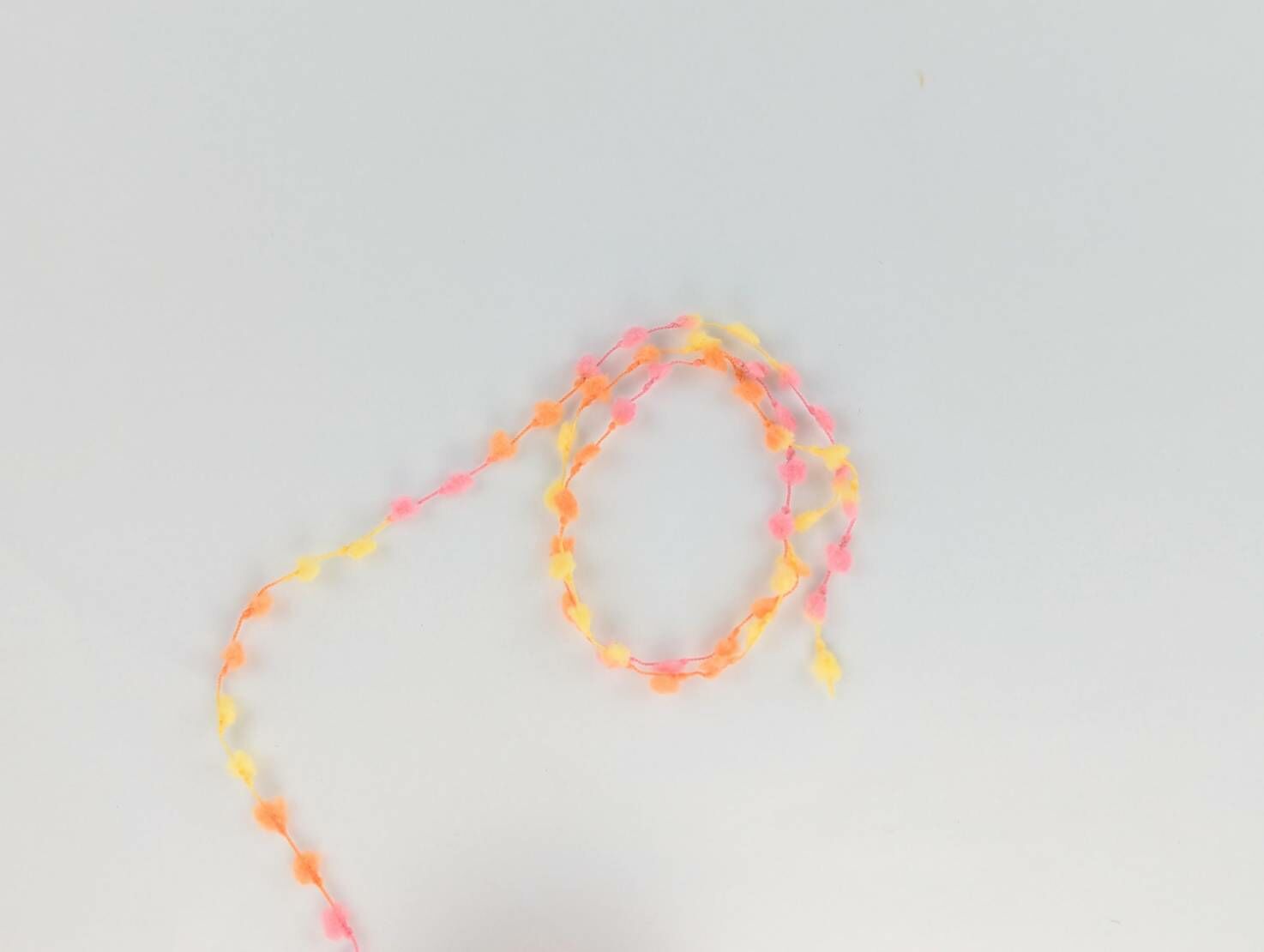 毛線雪球帶/細繩