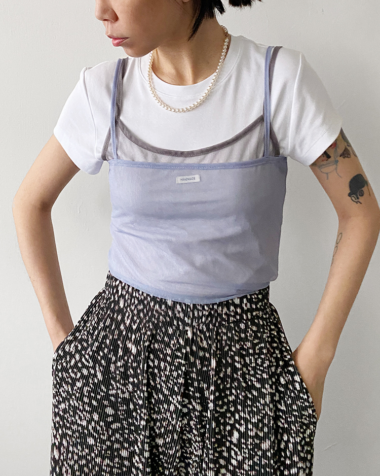 MFV-2679 透視網紗細肩帶