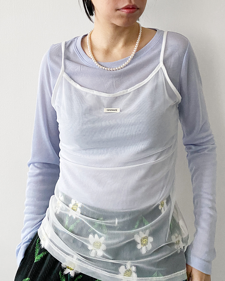 MFV-2679 透視網紗細肩帶