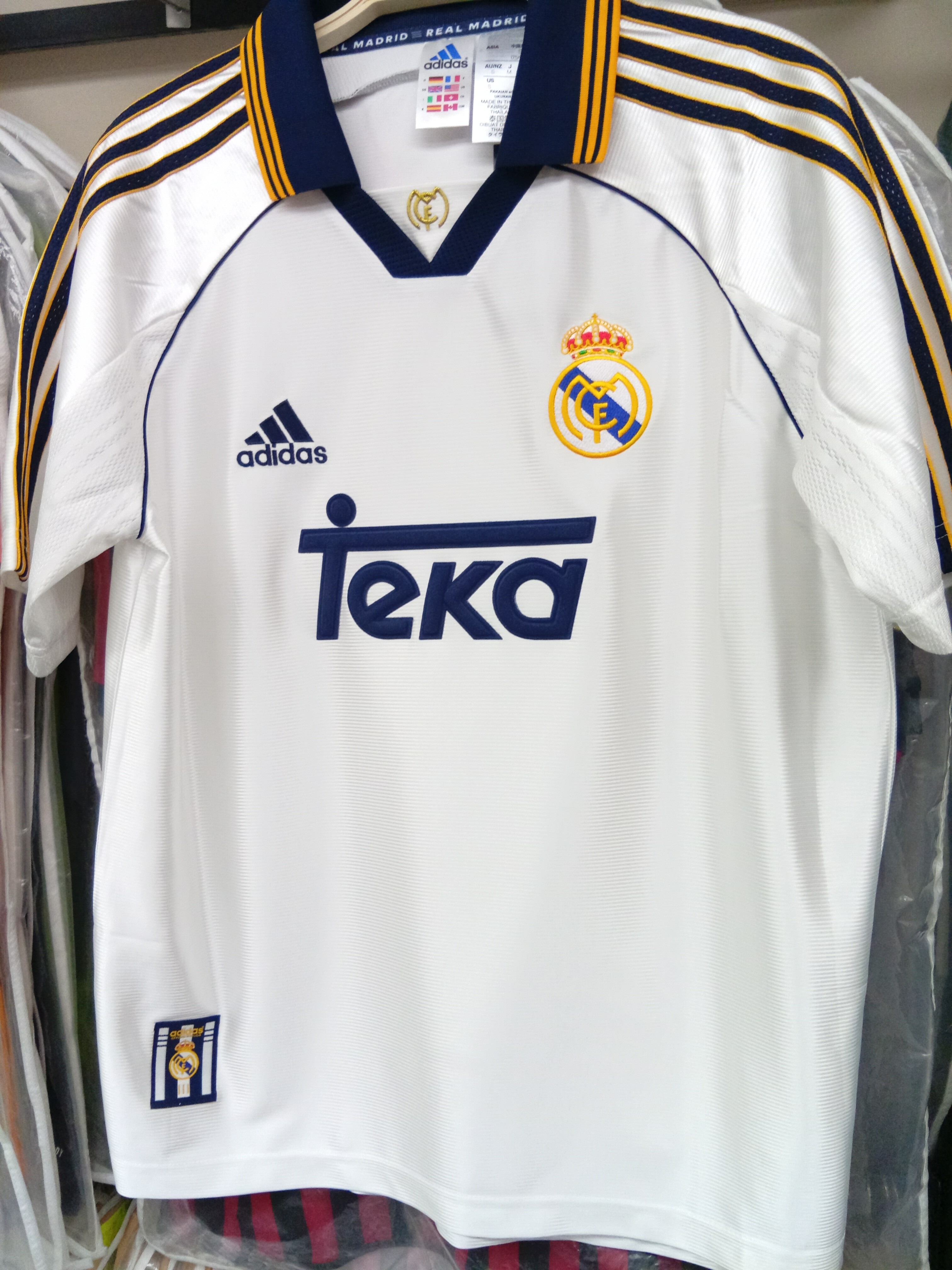99-00皇家馬德里主場復刻球衣