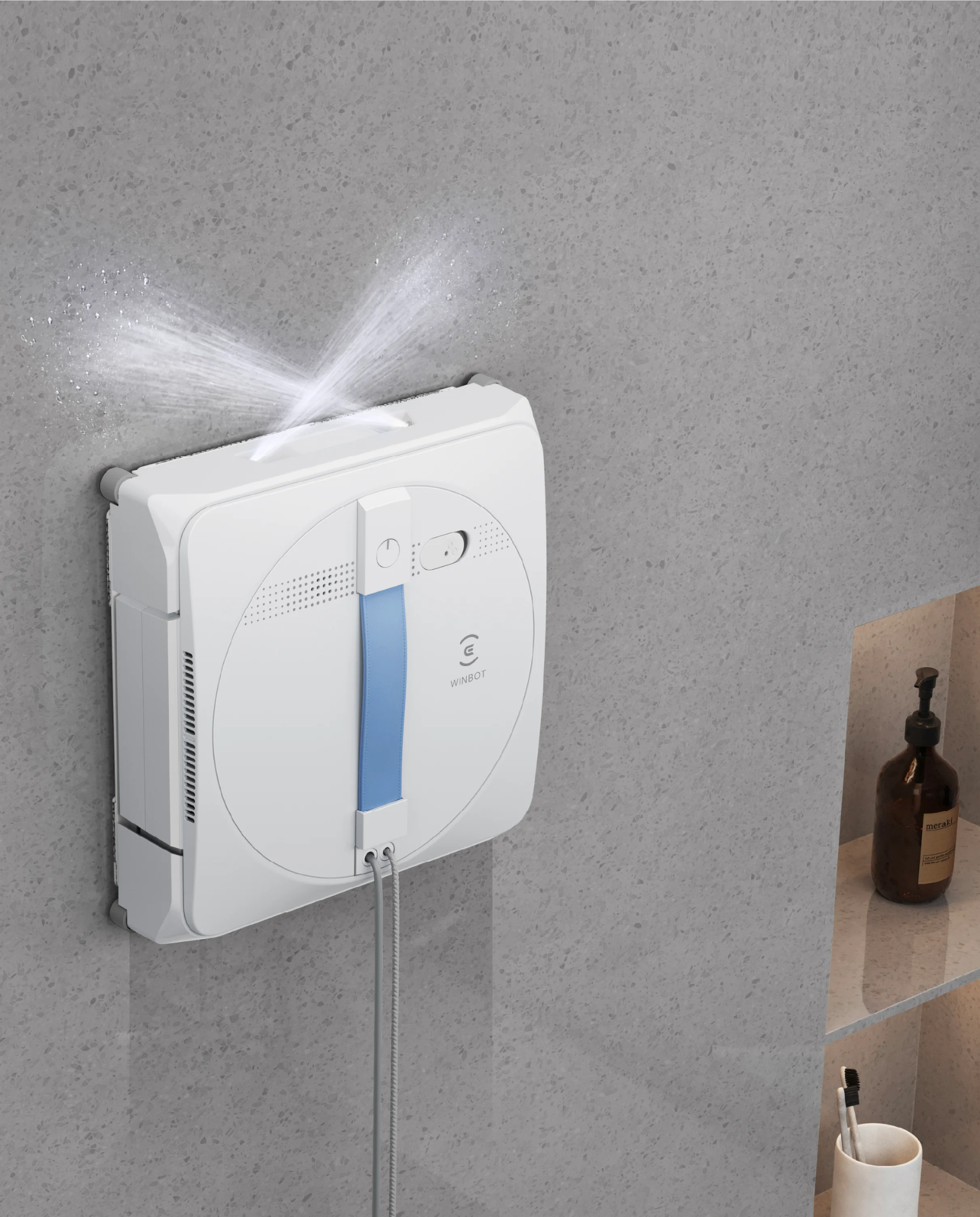 [單次型出租方案] ECOVACS 科沃斯 | WINBOT W1S 智慧極淨擦窗機器人