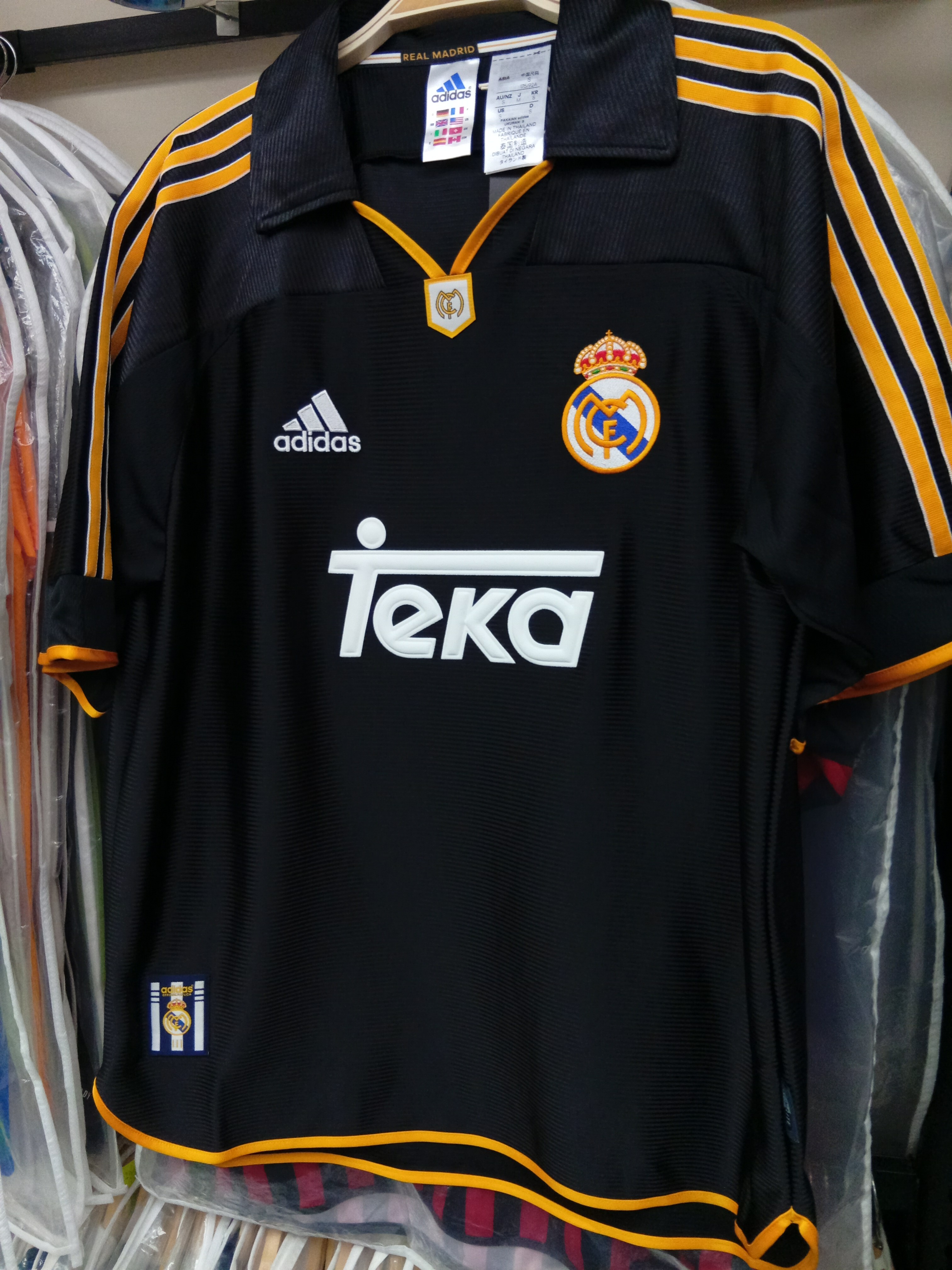 99-00皇家馬德里二客復刻球衣