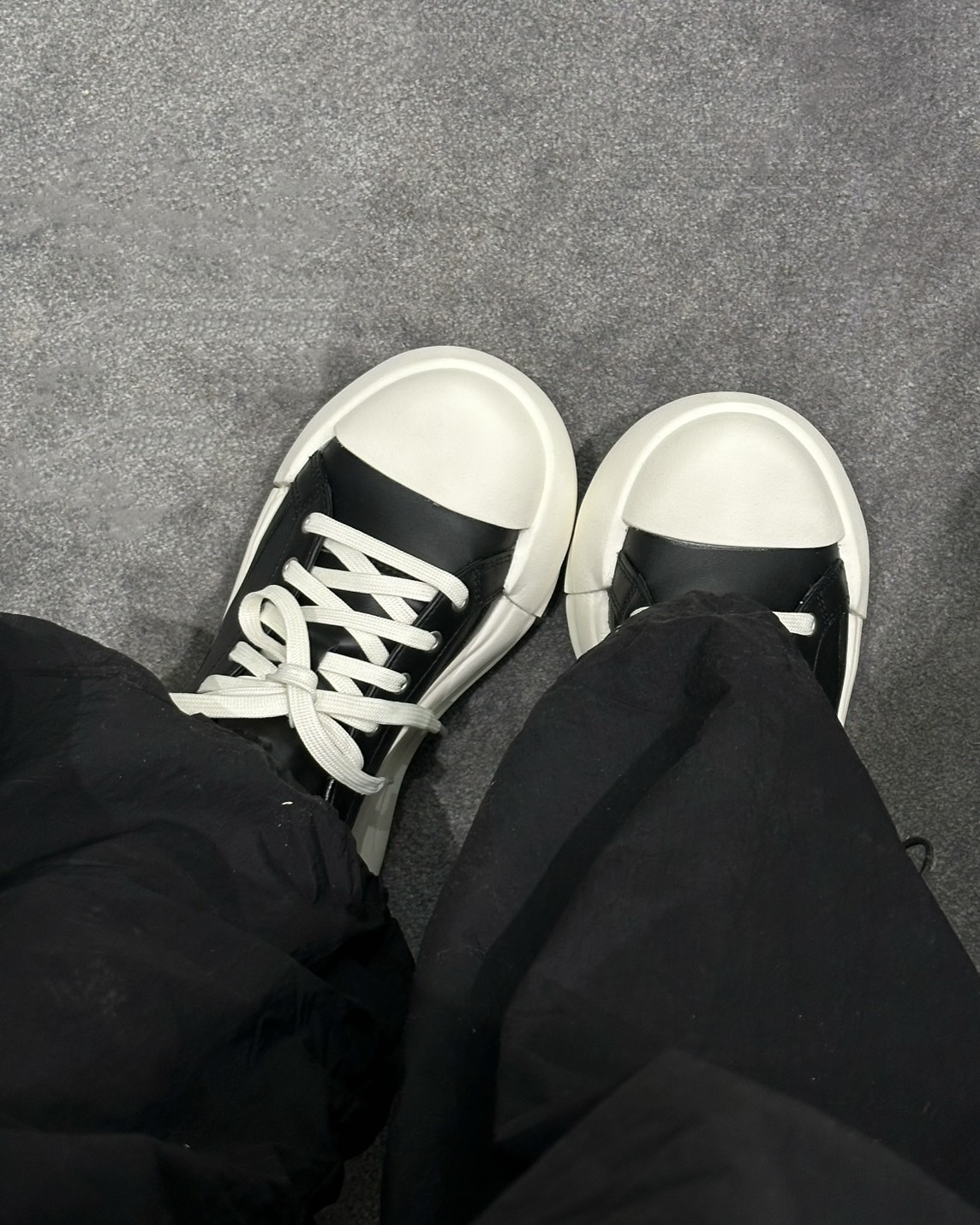 Adidas MAXXCOURT PRO FOS 皮革 厚底 大頭 黑色