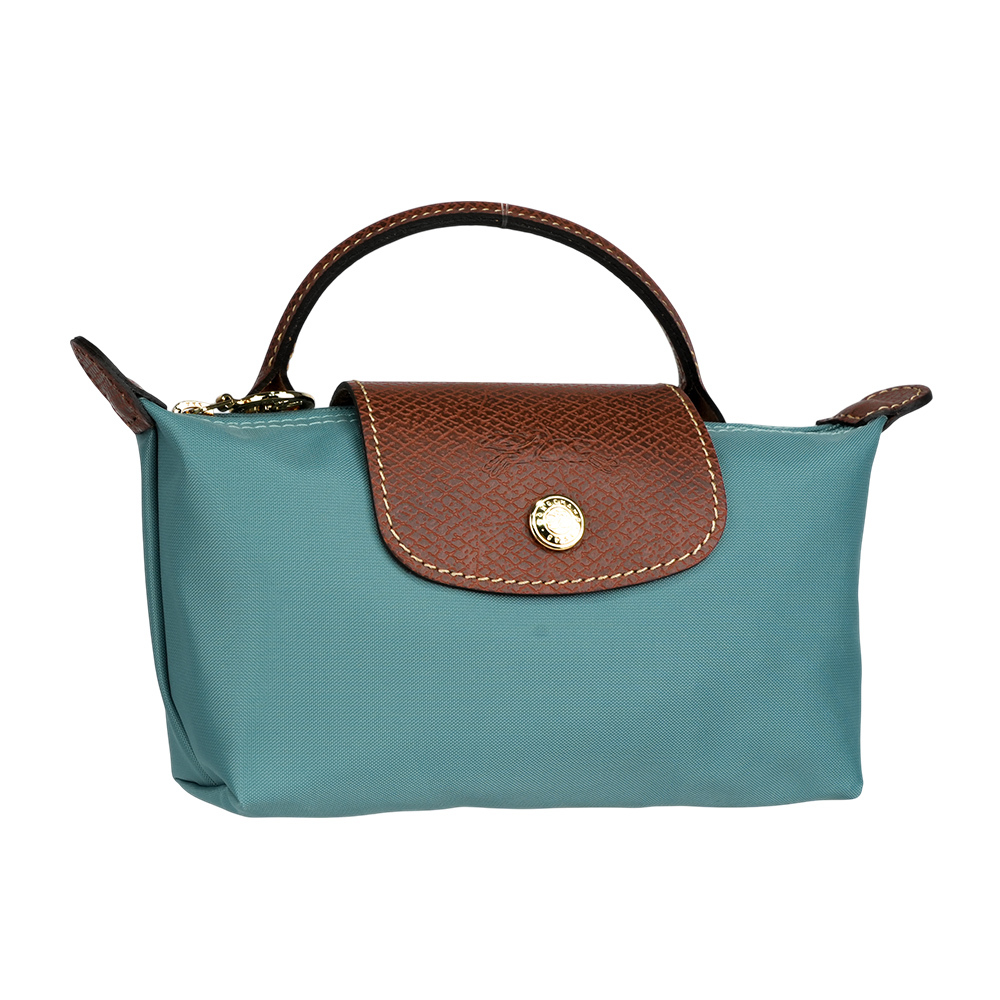 【LONGCHAMP】LE PLIAGE 手提小包(尤加利色)34175 089 P93