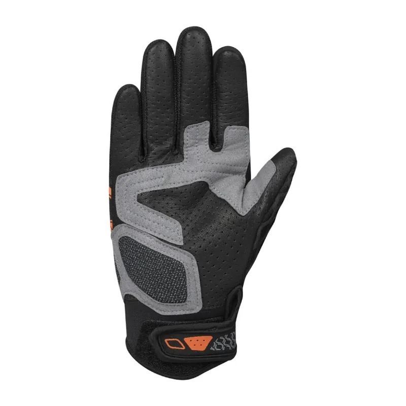 IXON GRAVEL AIR 黑橘 網布透氣越野手套