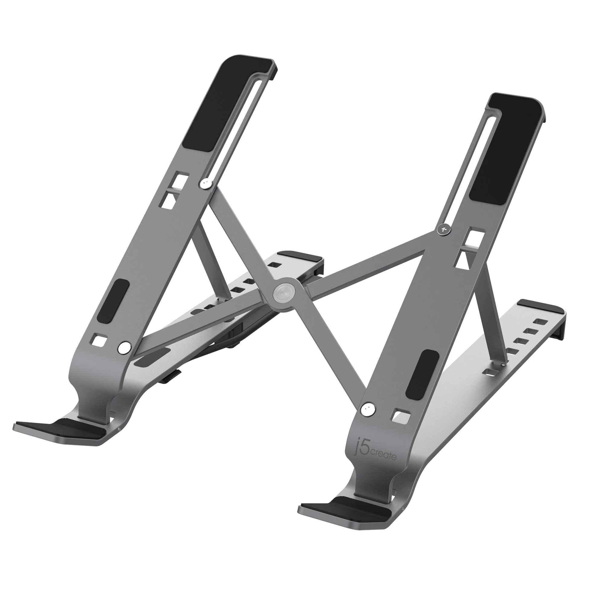 j5create｜JTS223 筆電/平板 多功能折疊式支架 附 USB-C 集線器
