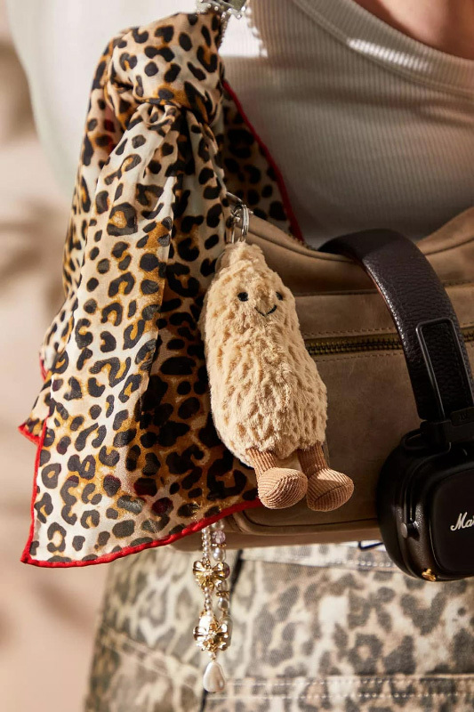 Jellycat 好事花生 鑰匙圈