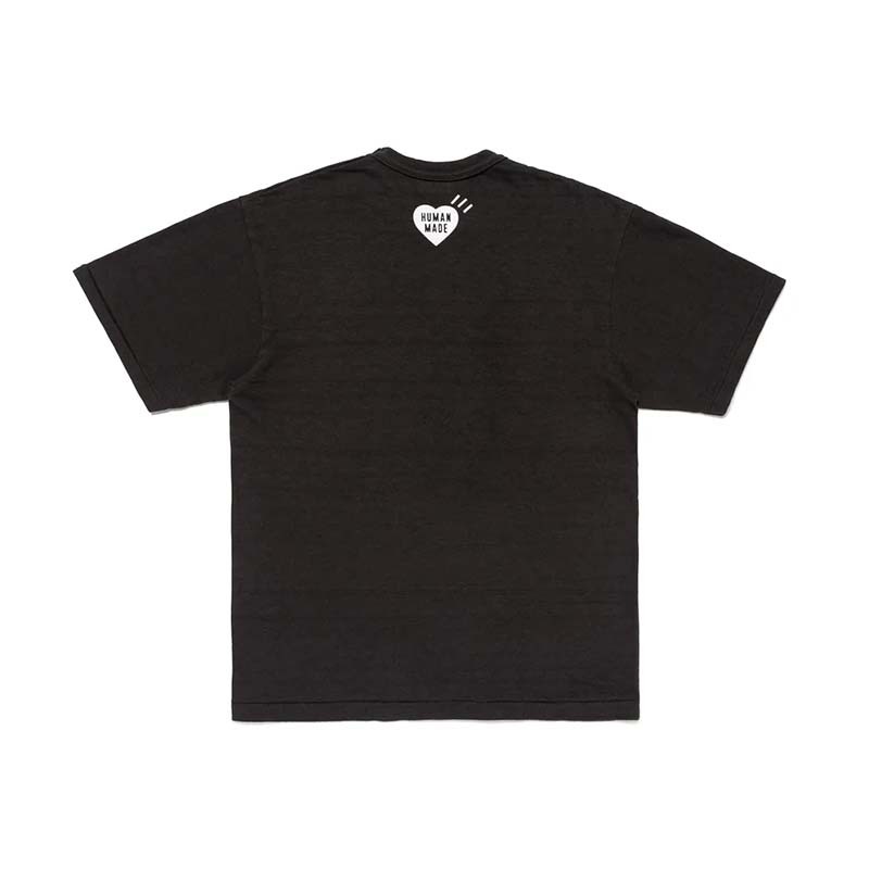HUMAN MADE GRAPHIC TEE BLACK 黑色 圈圈字體愛心 短袖 HUMAN-236 [台灣現貨]