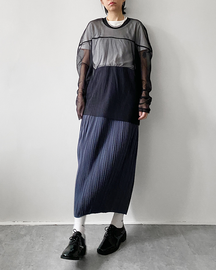 MKT-2683 紗料落肩上衣