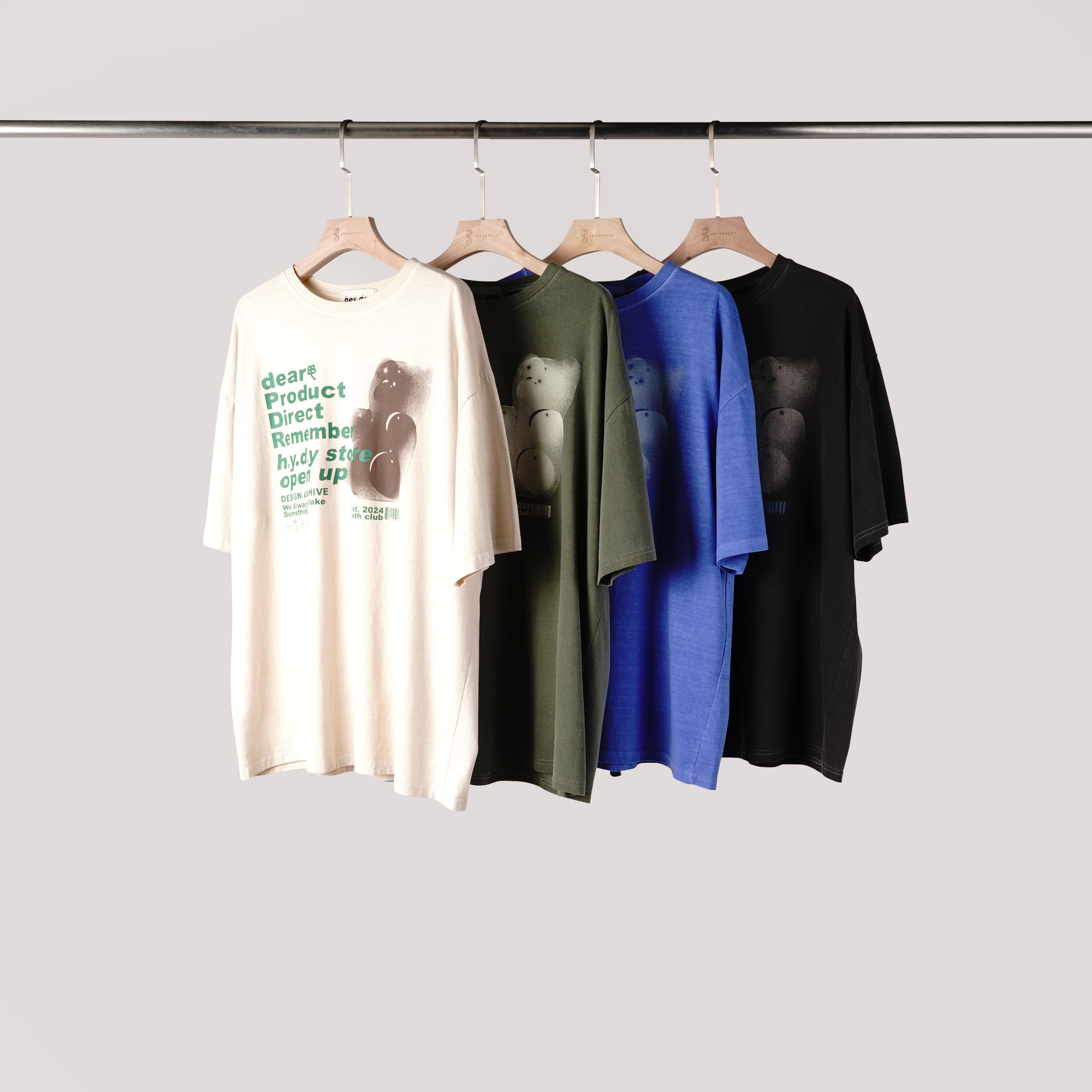 小熊軟糖英字T | 4色