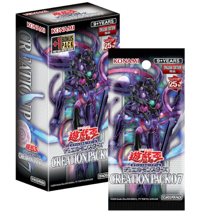 現貨 遊戲王 亞洲英文版 Creation Pack 07 CR07