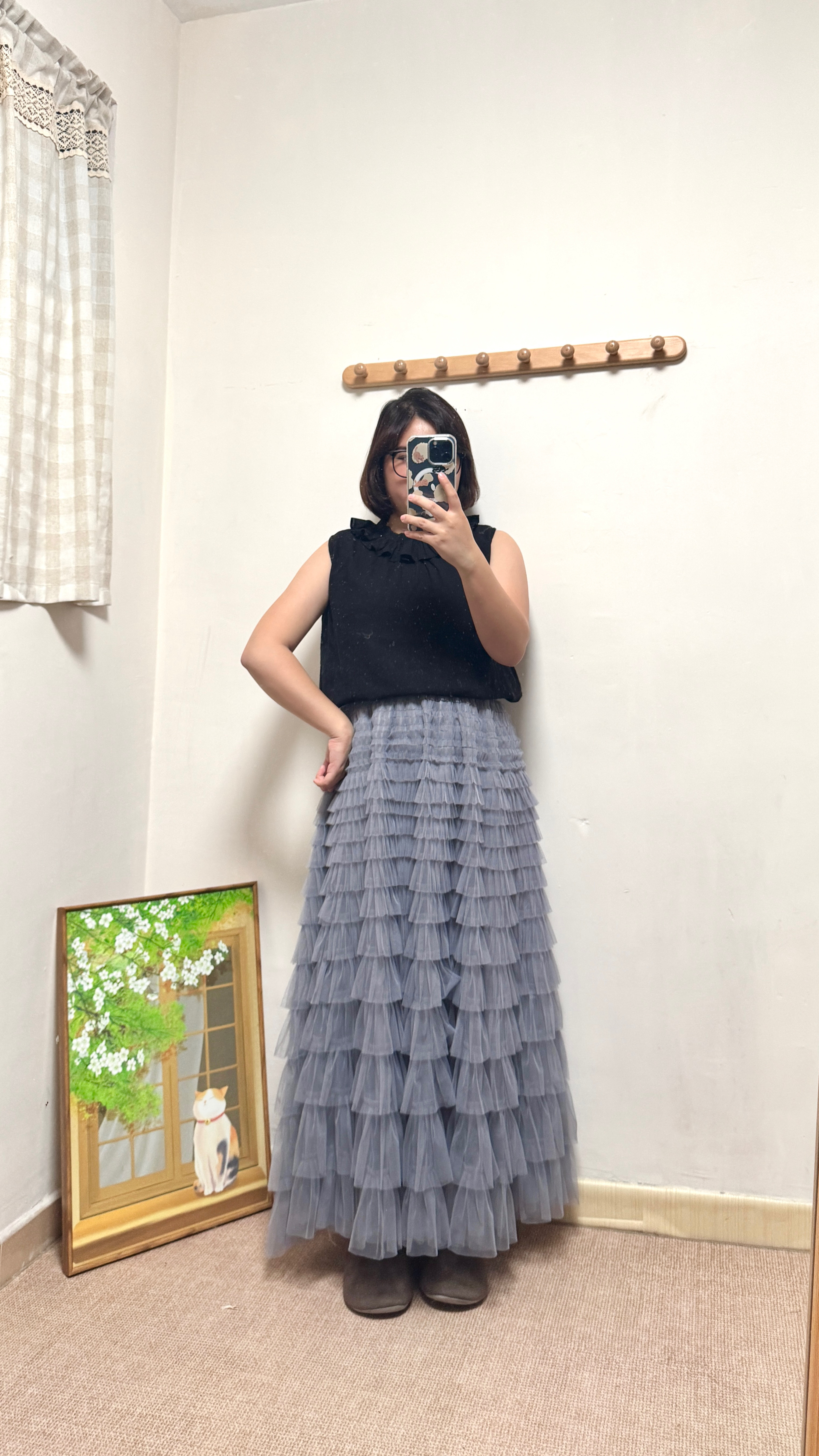 私心推！紗紗層層蛋糕半身裙