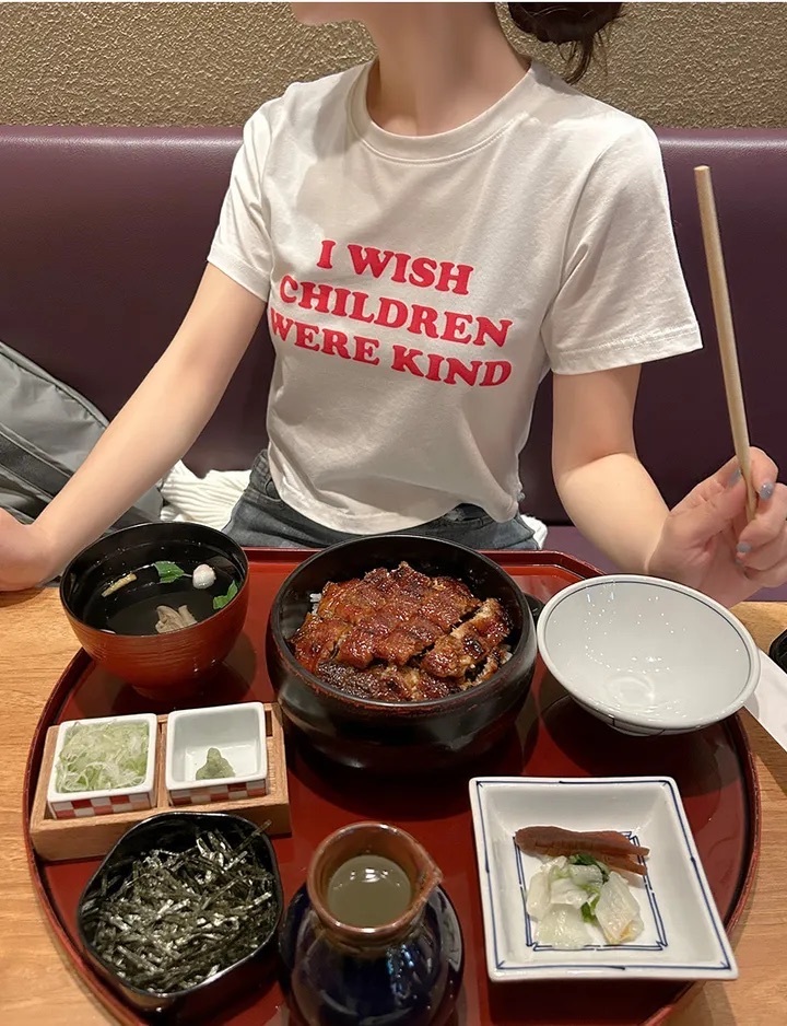 【優惠現貨】韓國 I WISH CHILDREN WERE KIND TEE（3色）