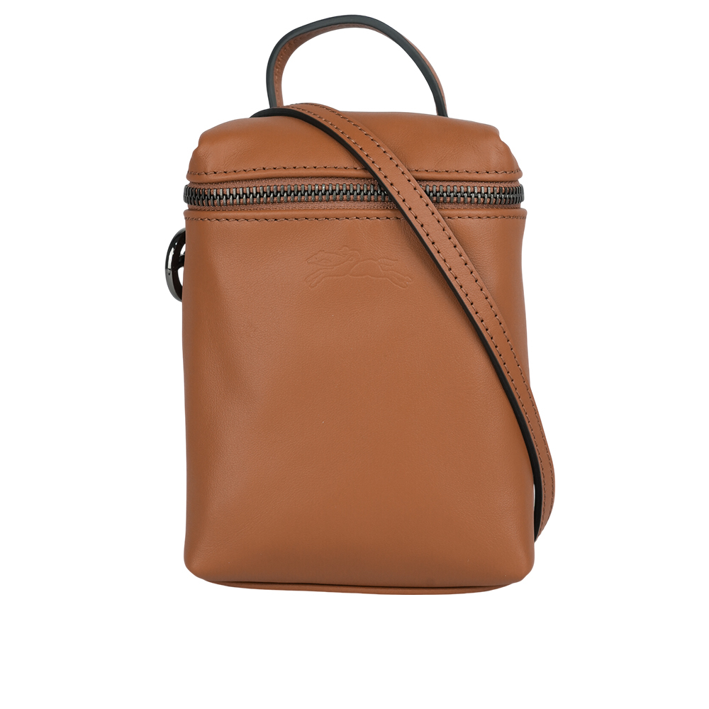 【LONGCHAMP】Le Pliage Xtra XS 小牛皮拉鍊迷你手提/斜背二用包