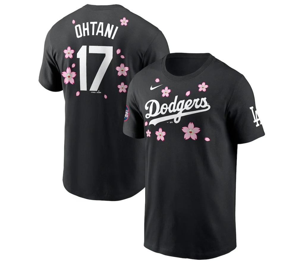 Nike X Murakami x MLB World Tour Tokyo Series 2025 Shohei Ohtani Dodgers S/S Tee