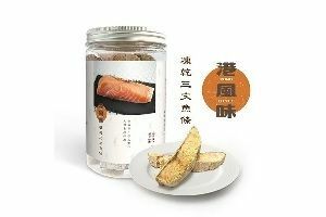 ※$190 @ 2罐※[香港製造]  港風味 KONG STYLE 凍乾三文魚條 160g (貓狗合用)